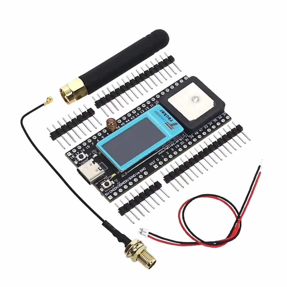 Lora ESP32 LoRa Meshtastic Asset Tracker SX1262 Wi-Fi Bluetooth GPS Tracker 863-928MHZ do roweru samochodowego