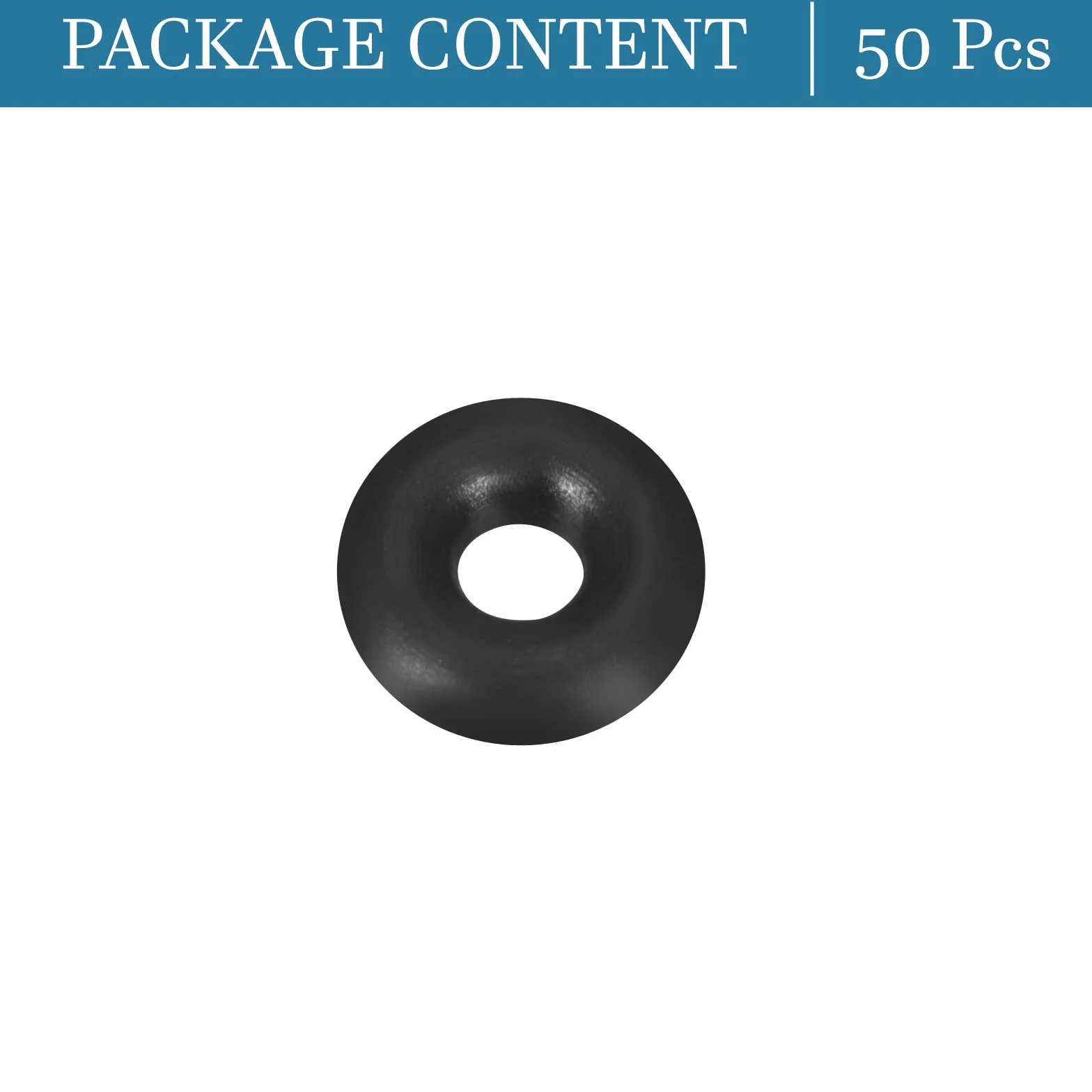 QUARKZMAN 50 sztuk pierścieni nitrylowych o-ringi uszczelnienie guma nitrylowa 7 mm x 3 mm x 2 mm do kranu hydraulicznego uszczelnienia połączeń, czarne