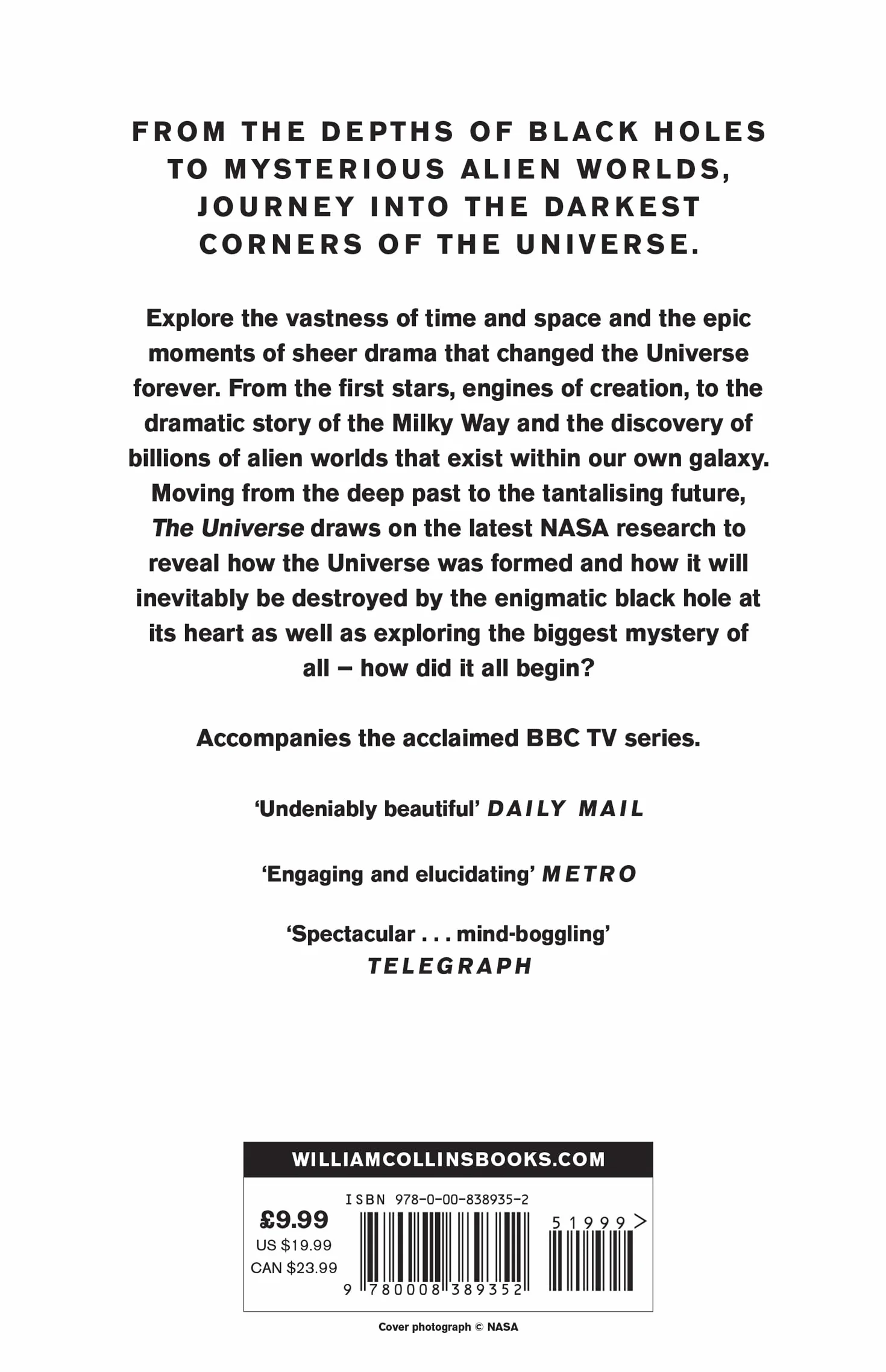 The Universe: The book of the BBC TV series presented by Professor Brian Cox