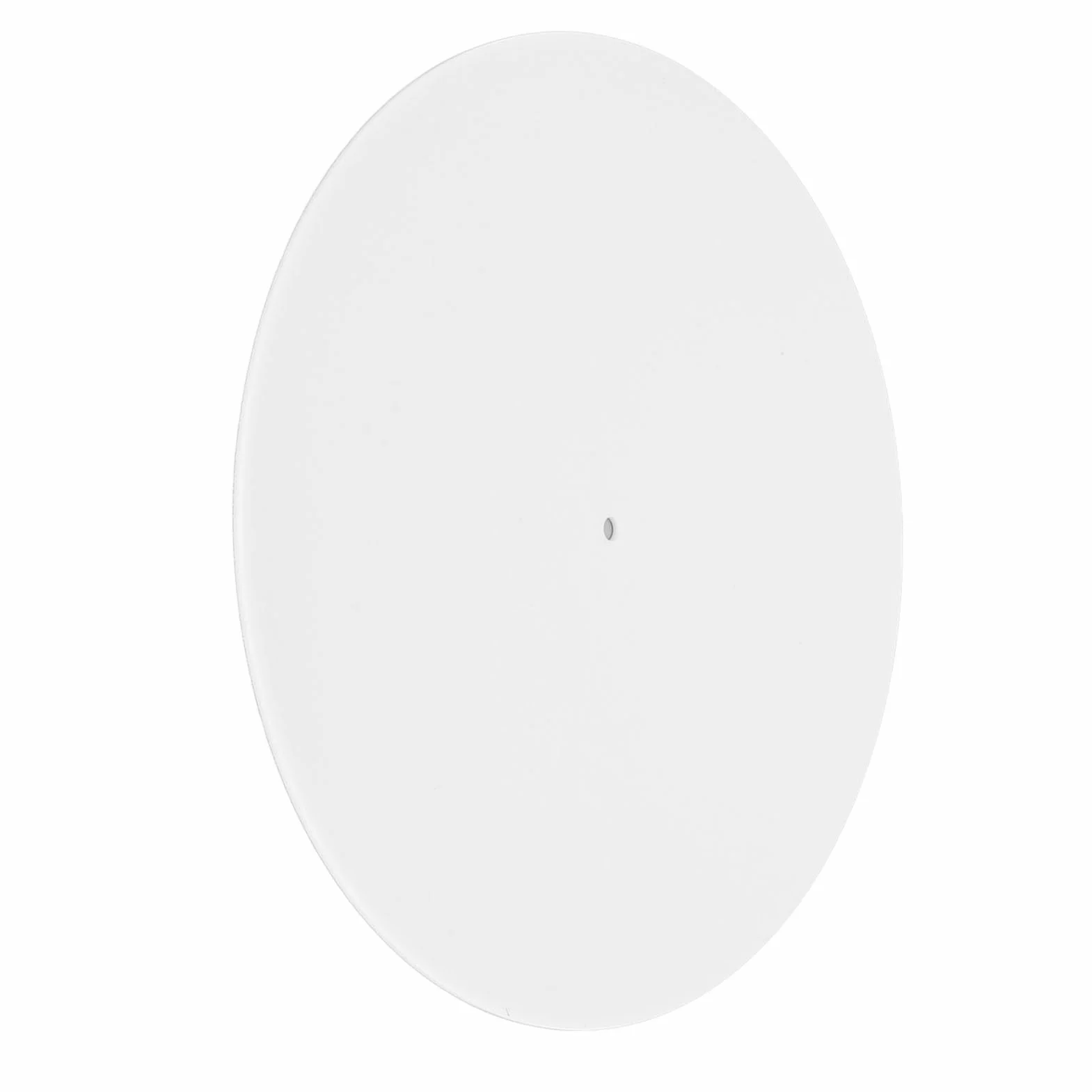Akrylowa Mata Pod Gramofon, Podkładka Pod Talerz do 12-calowego Gramofonu, Redukuje Hałas i Dźwięki Powodowane Przez ładunki Elektrostatyczne i Kurz, Antystatyczna Mata Pod (WHITE)