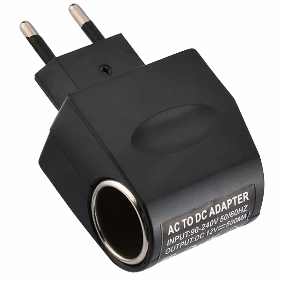 konwerter samochodowy, uniwersalny adapter 220 V AC na 12 V DC, do odkurzacza samochodowego