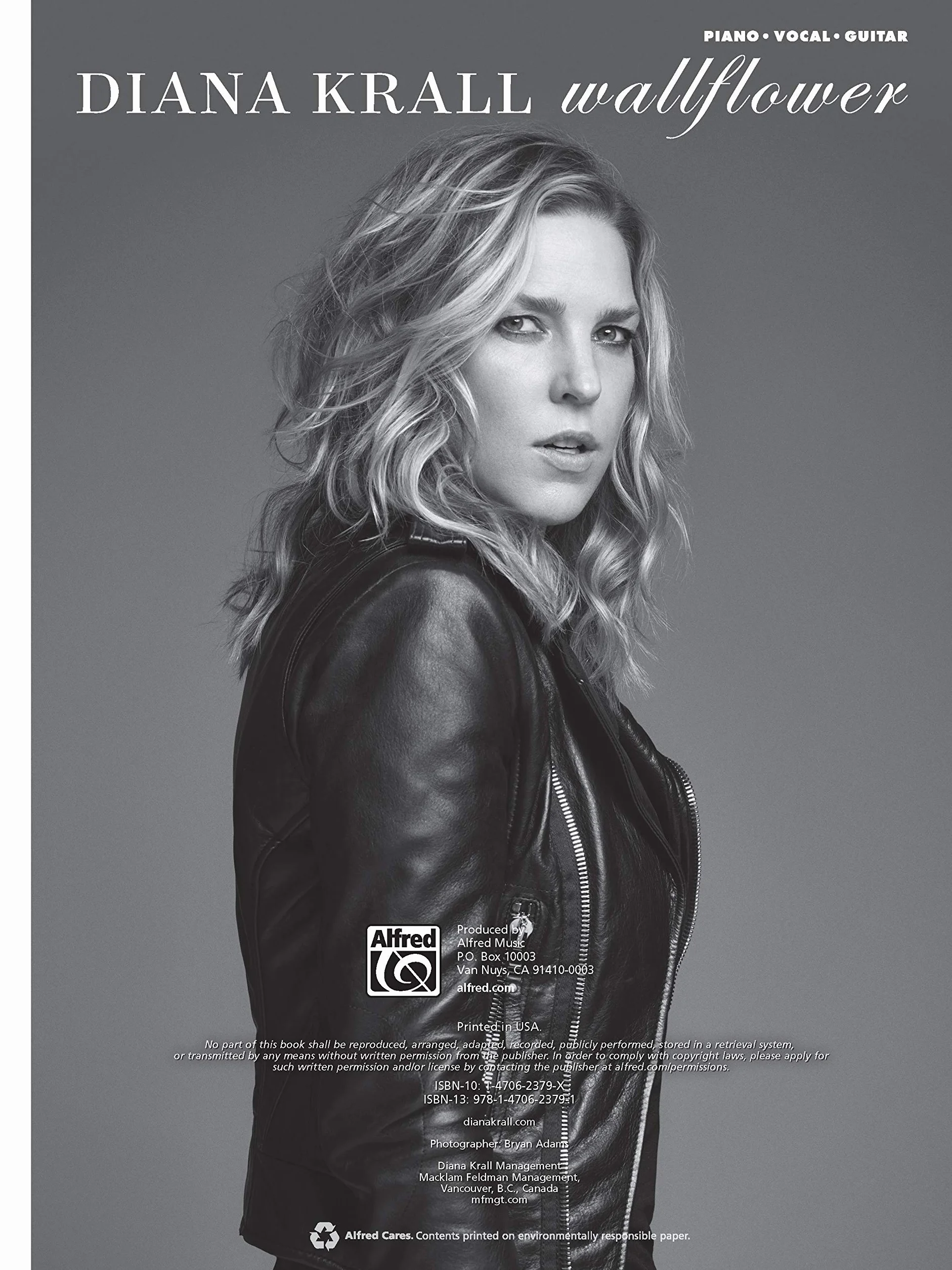 Diana Krall -- Wallflower: Piano/Vocal/Guitar