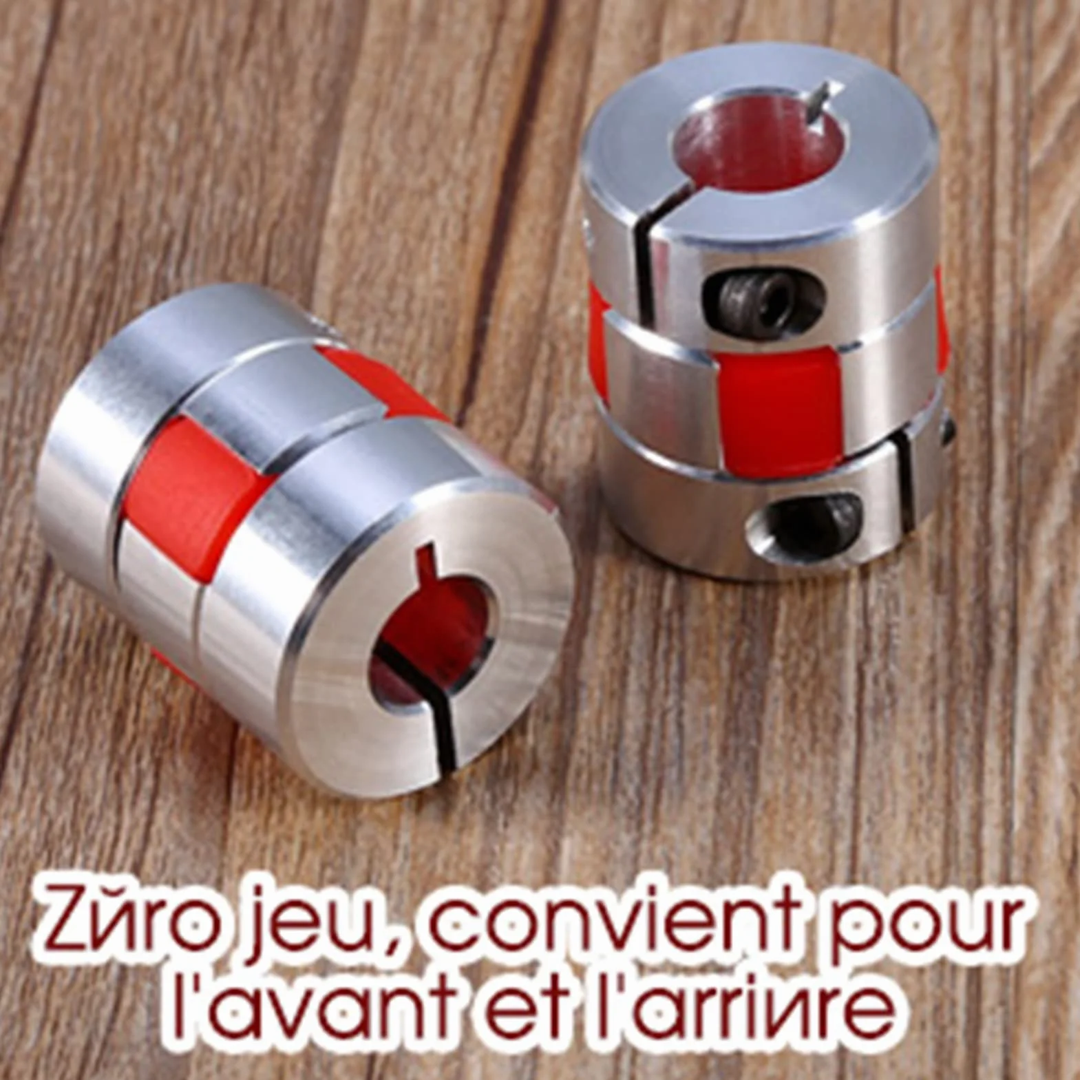 Sprzęgło Silnika Aluminium 8mm X 10mm Elastyczne Złącze śliwkowe Złącze Złącza ze Stopu Enkoder Sprzęgło Przemysłowe Wał Enkodera Przemysłowe Komponenty Sterujące