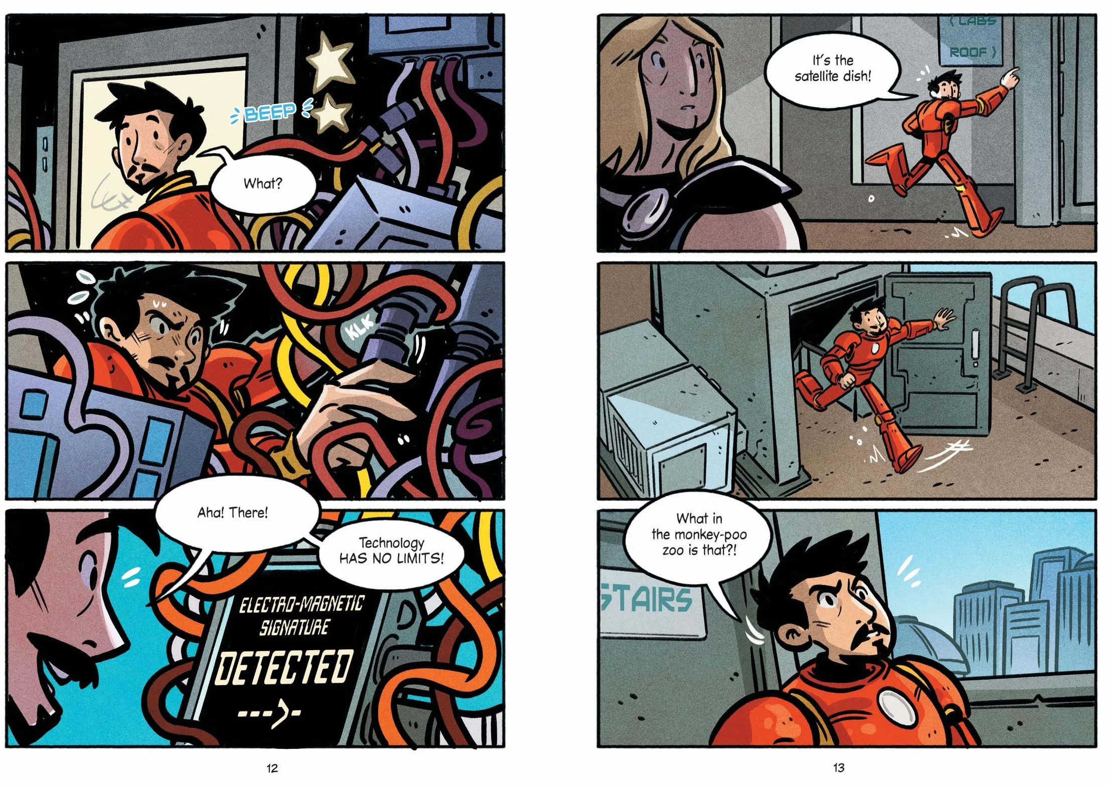 Iron Man: Something Strange! (a Mighty Marvel Team-Up): An Original Graphic Novel: Volume 4