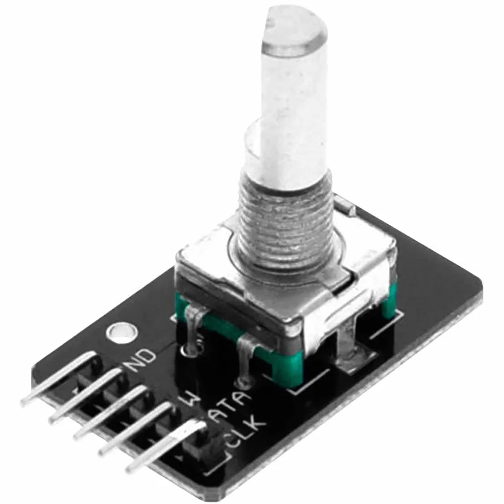 OcioDual KY-040 Rotary Encoder moduł enkoder obrotowy enkoder obrotowy regulator obrotowy Coder Brick Sensor Switch do Raspberry