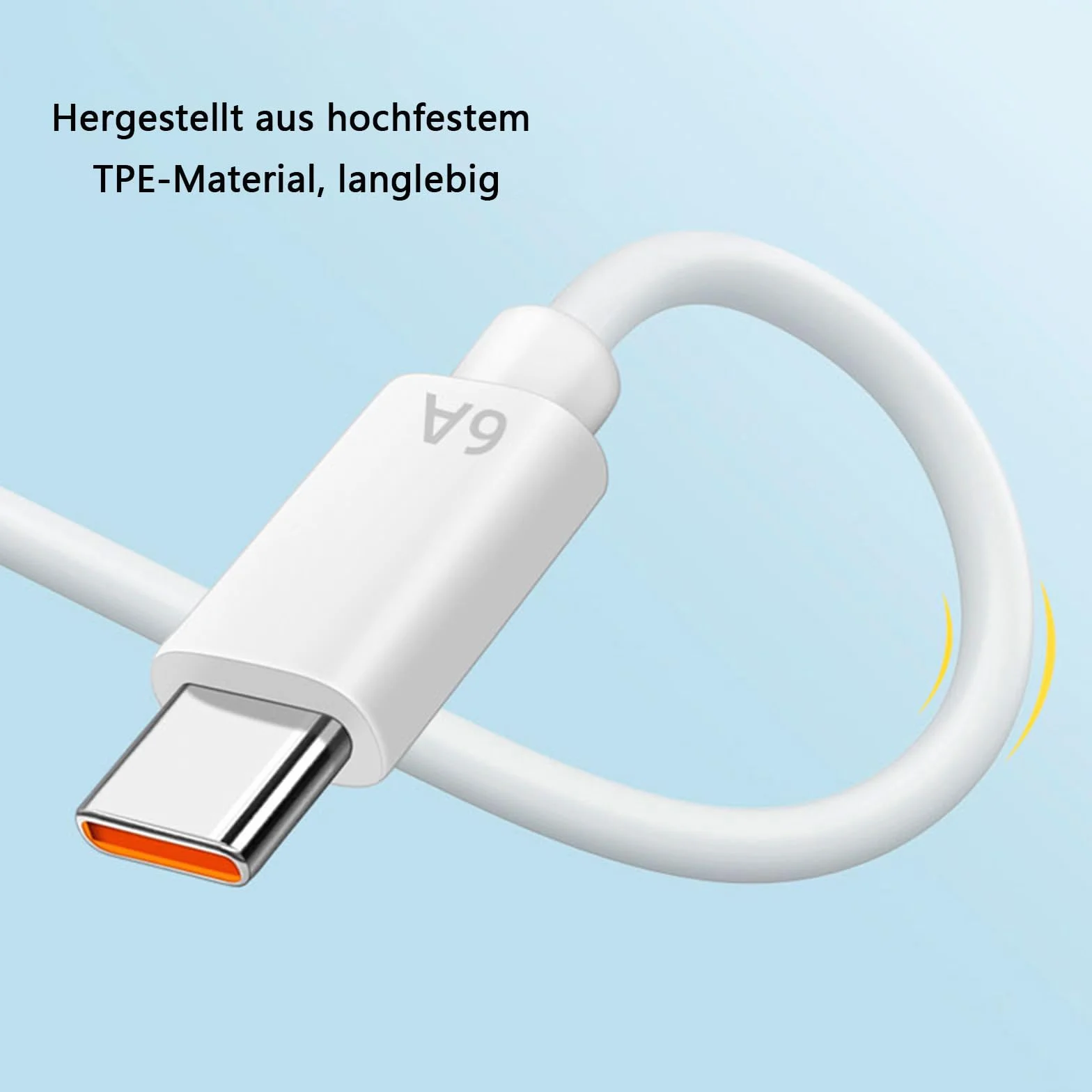 Kabel USB C, 10M, 6A, typ A na C, kabel do ładowania, zasilacz do kamer bezpieczeństwa, przedłużacz zasilania, przesył danych nie jest obsługiwany, kabel do szybkiego ładowania USB C do kamer