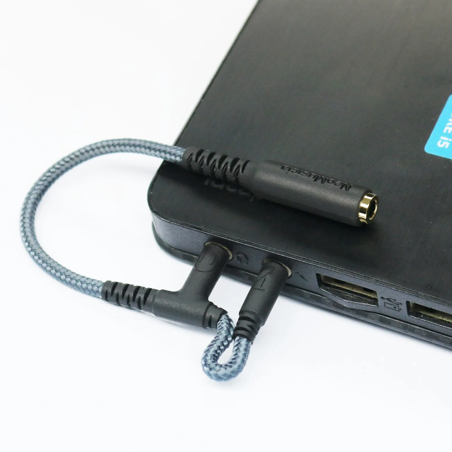 Kabel mikrofonowy Boompro kompatybilny z Sennheiser HD598, HD598Cs, HD560s, HD598SE, HD620S, HD400PRO, HD599, kontroler Xbox One, PlayStation PS4, PC (150 cm)