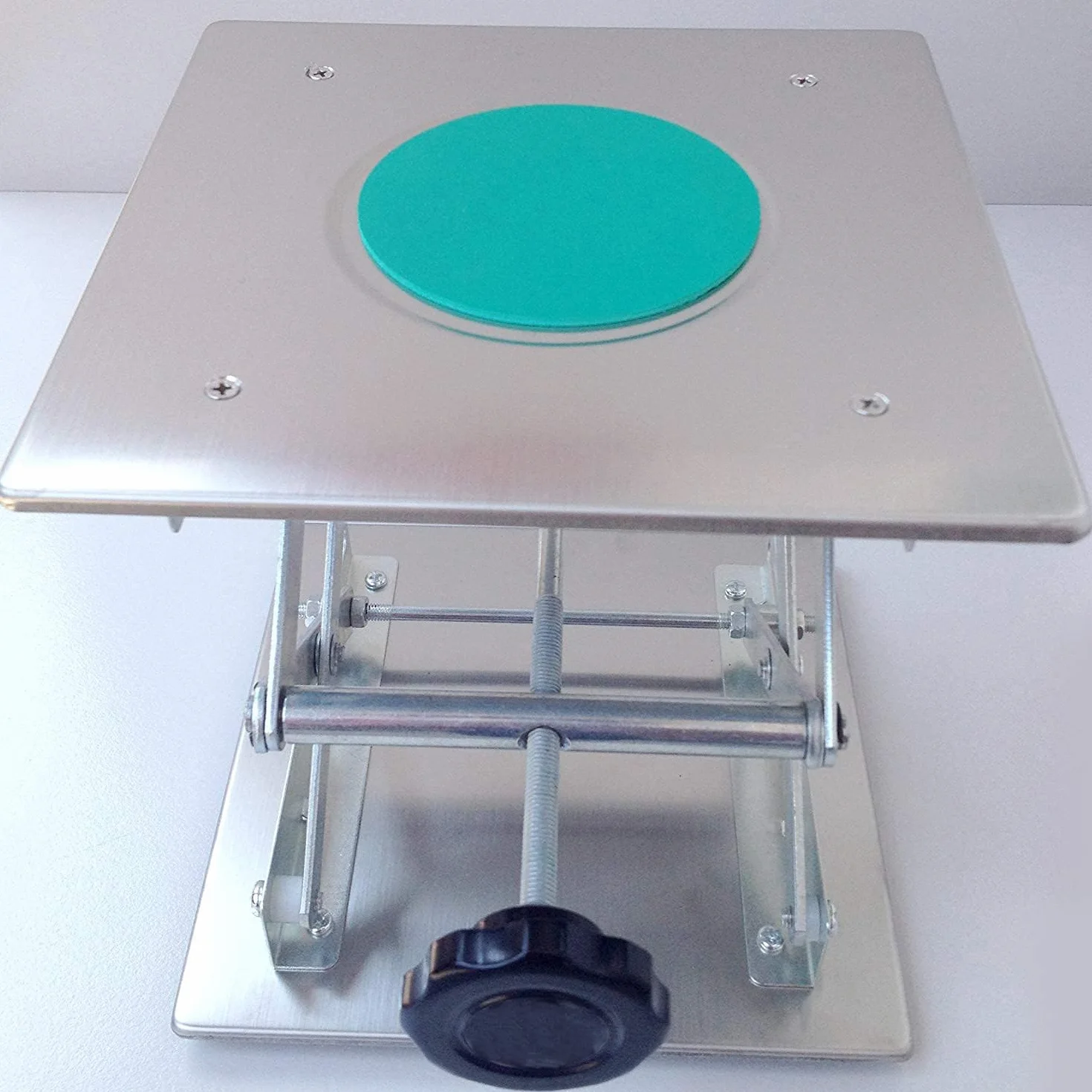 FreeTec Edukacyjne stoliki podnoszone platformy laboratorium podnośnik nożycowy platforma stojąca LAB (20 cm x 20 cm)