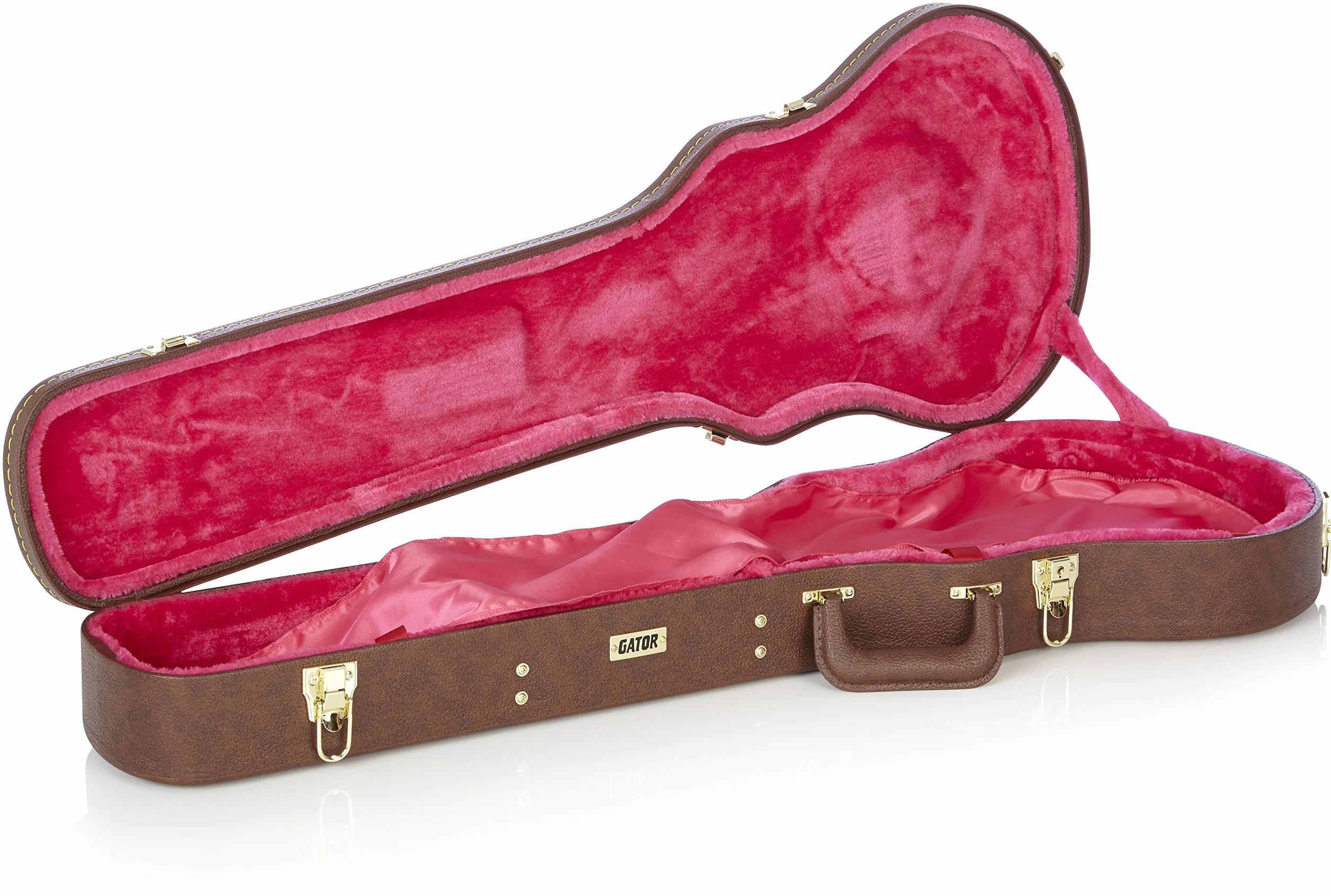 GATOR etui, brązowy, Geben Sie Gibson Les Paul ein, Klasyczny, kształt instrumentu