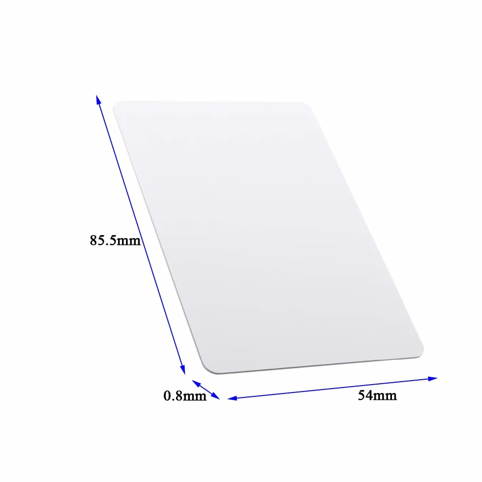 YAVIS 10 kart RFID 1K 13,56 mhz NFC IC karta ISO14443A do systemu wejścia bezpieczeństwa, system kontroli dostępu