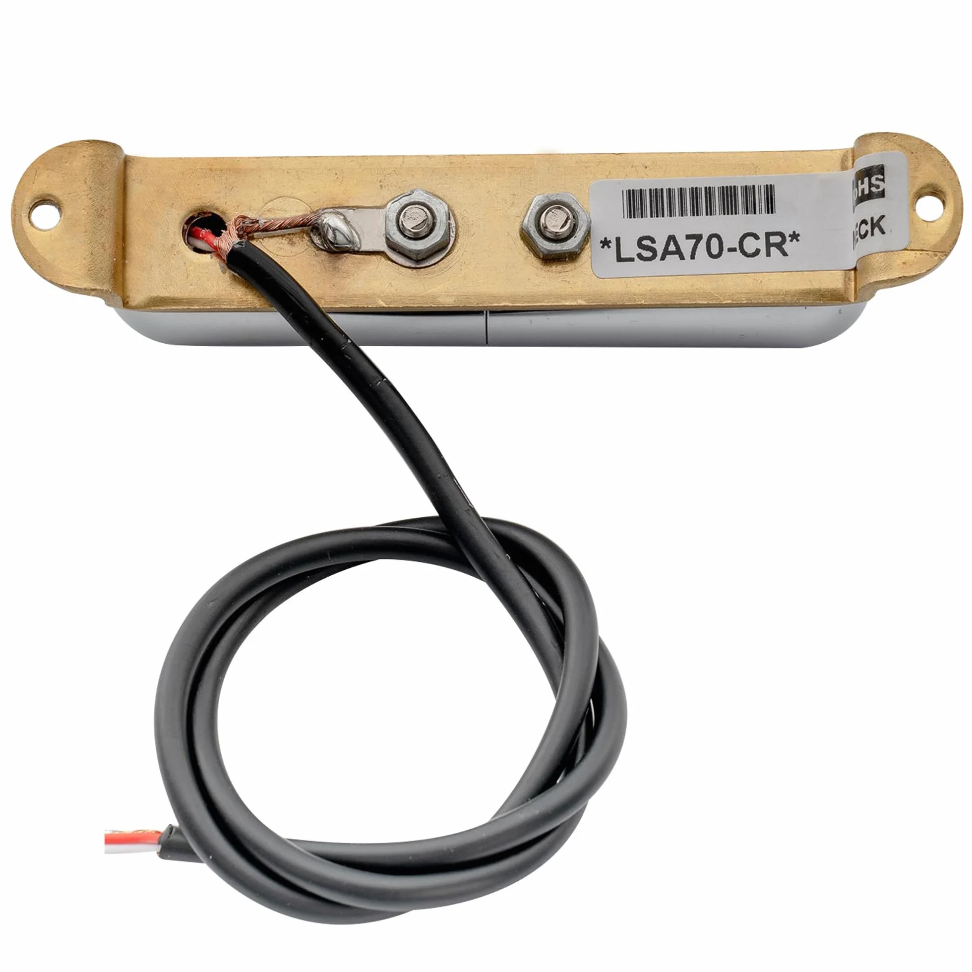 Artec LSA70 Alnico 5 Przetwornik Lipstick Single Coil Neck Pickup 7,5K do Gitary Elektrycznej typu Strat, Chrom