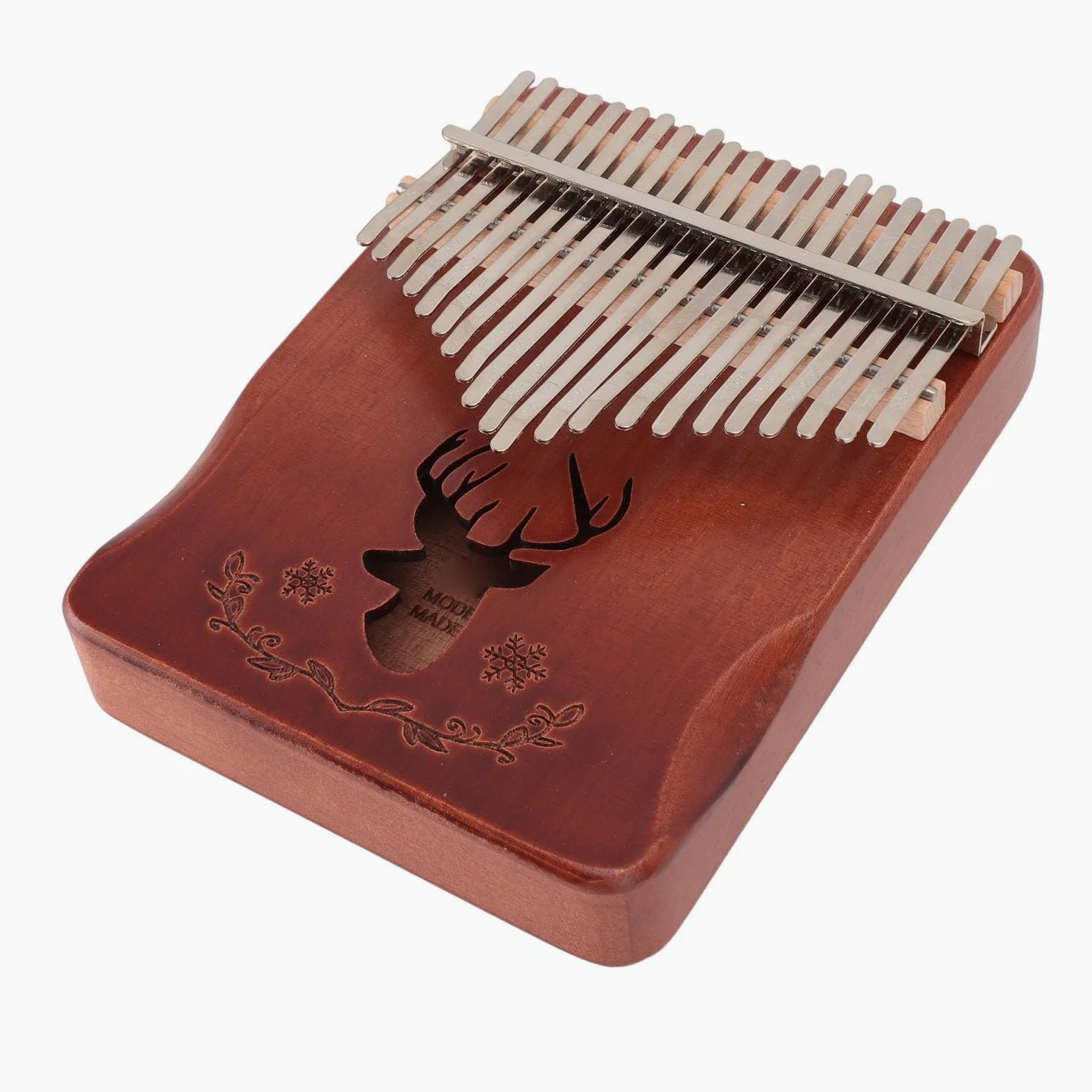 Kalimba Thumb Piano, Wygodna Konstrukcja, Doskonała jakość Dźwięku, Zaawansowane Grawerowanie, łatwe do Nauczenia się Dzięki Nutom Klawiatury, Idealny dla Początkujących