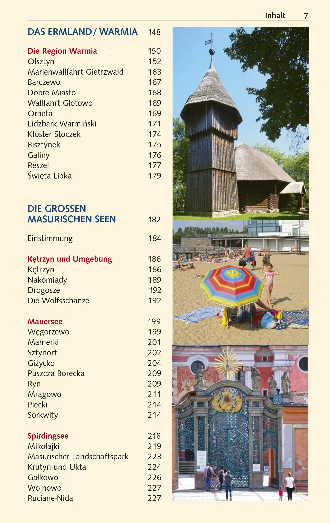 TRESCHER Reiseführer Masuren: Mit Marienburg, Danzig und Thorn