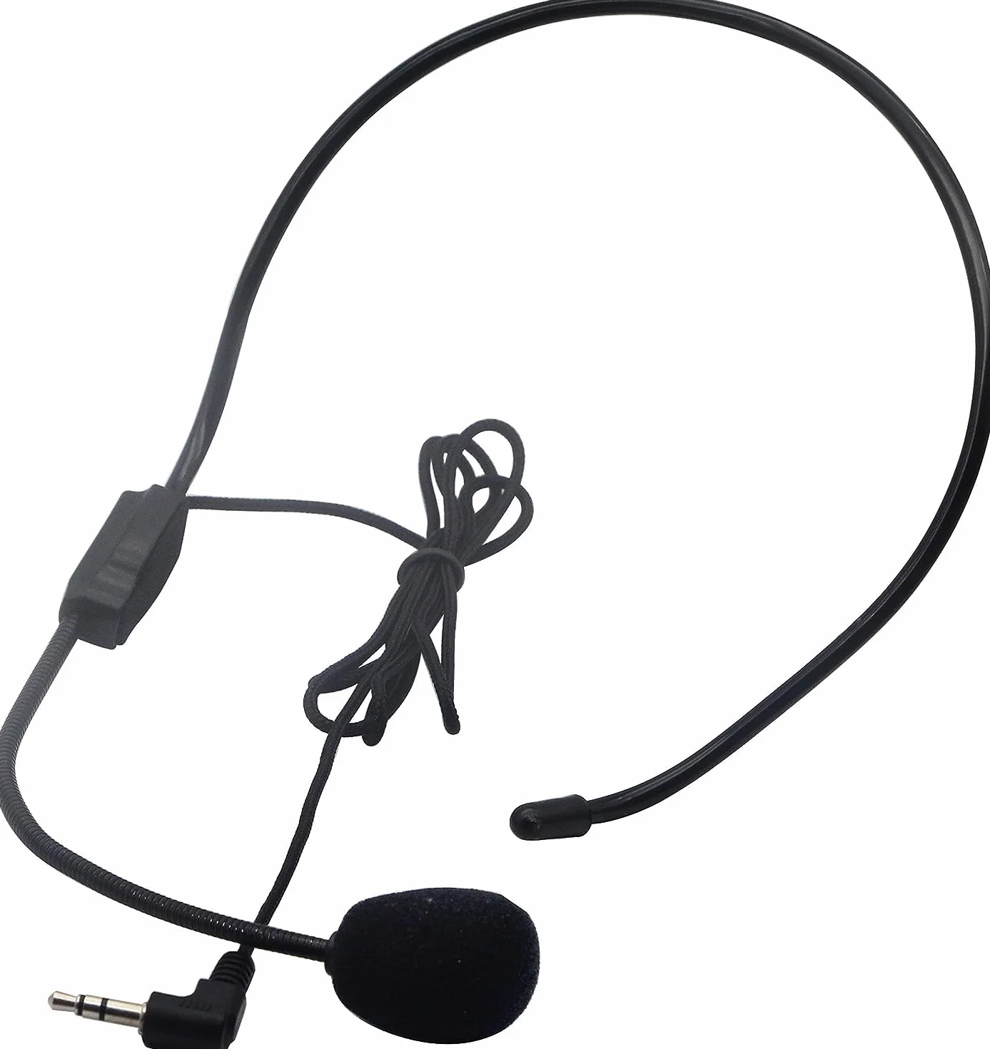 3,5 mm Audio męski na przenośny mikrofon z głowicą do systemu mikrofonowego, wzmacniacza głosu, głośników, nauczycieli, konferencji, przemówień, występów dramatycznych, przewodników