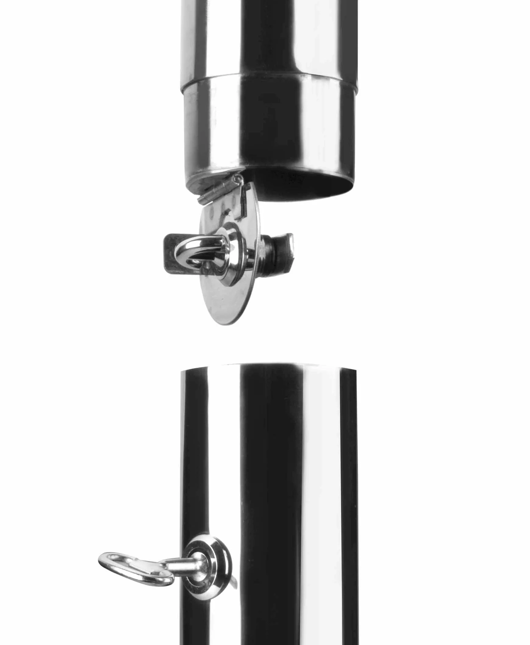 LACOR Stojąca popielniczka okrągła 92 x 8 cm INOX