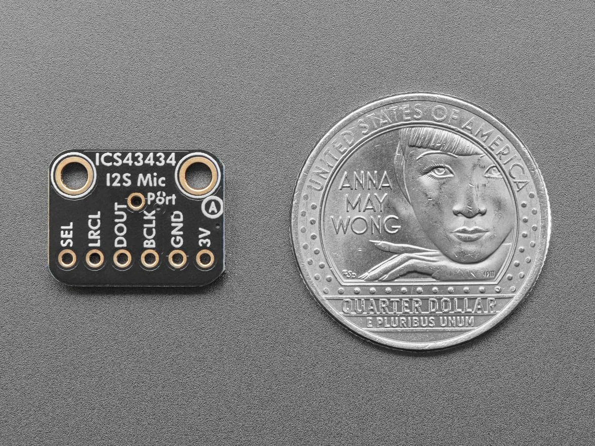 Adafruit I2S MEMS mikrofon Breakout, ICS-43434, 6049