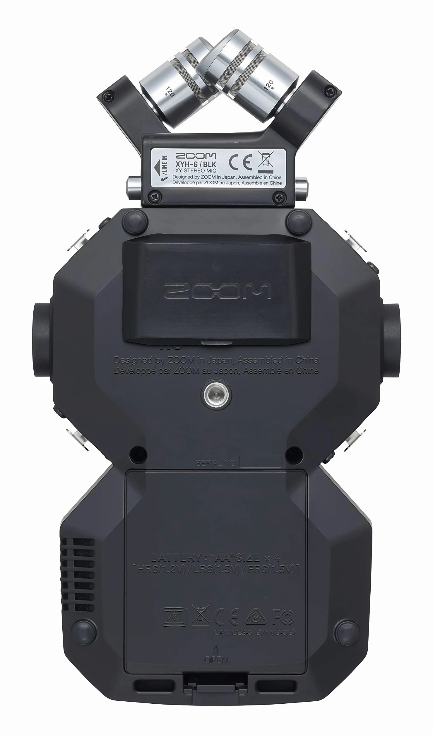 ZOOM H8 Rejestrator Ręczny – 12-ścieżkowy rejestrator audio z ekranem dotykowym, wymiennymi kapsułami mikrofonowymi i interfejsem USB – Do muzyki, podcastów, nagrań terenowych – Czarny