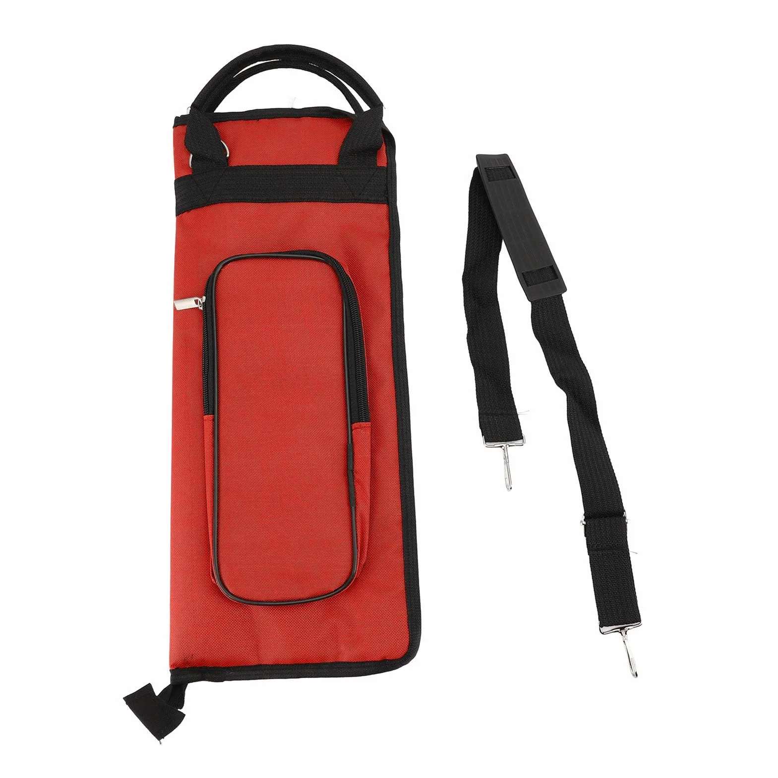 POENVFPO Pokrowiec na perkusję Wykonany z Tkaniny Oxford 600D, Torba z PVC, Przestronna pojemność dla Początkujących, Stylowa i Przenośna, Wygodne Mocowanie do Bębnów Podłogowych