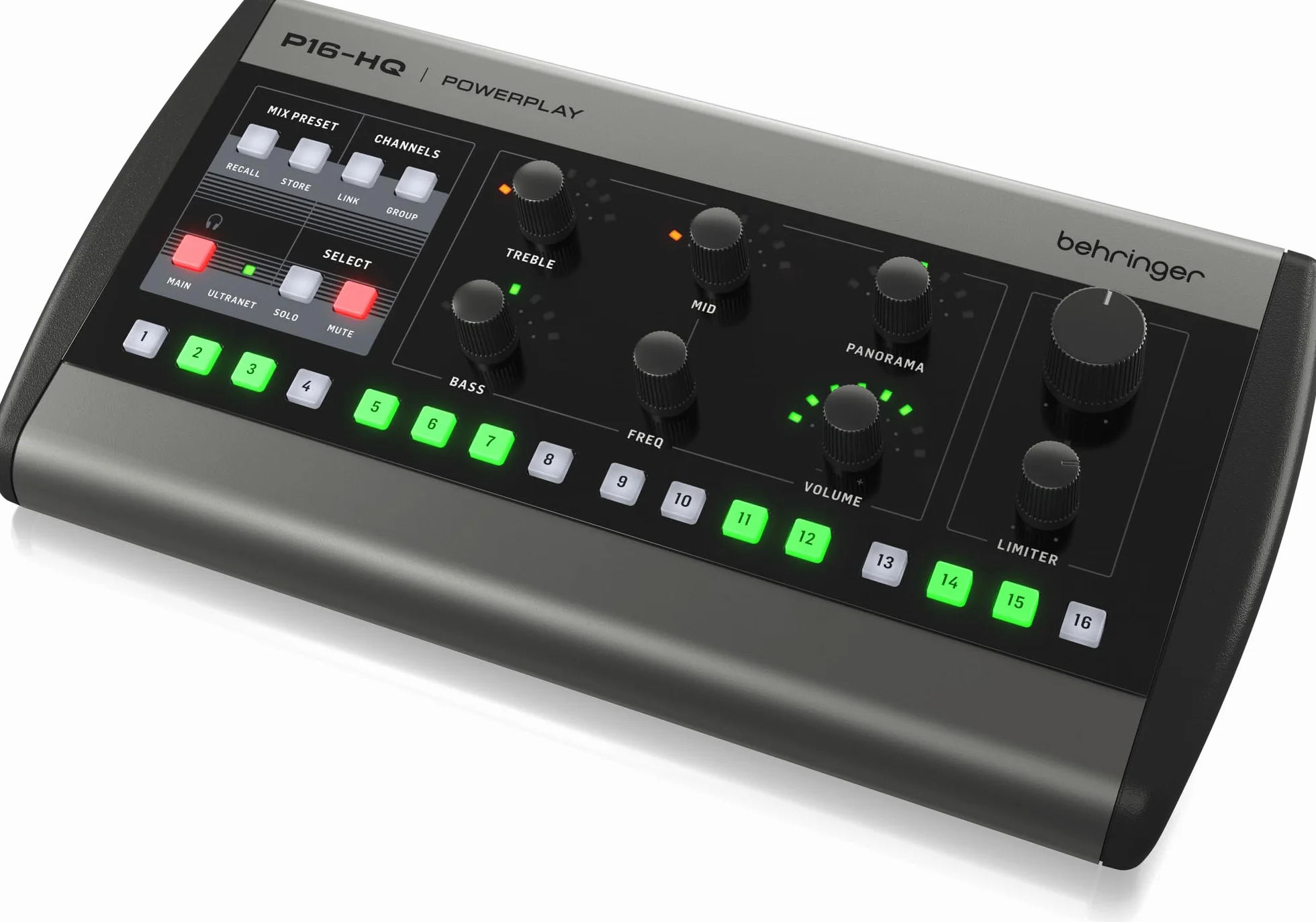 Behringer P16-HQ osobisty mikser monitorujący z konwersją D/A i kontrolą tonów