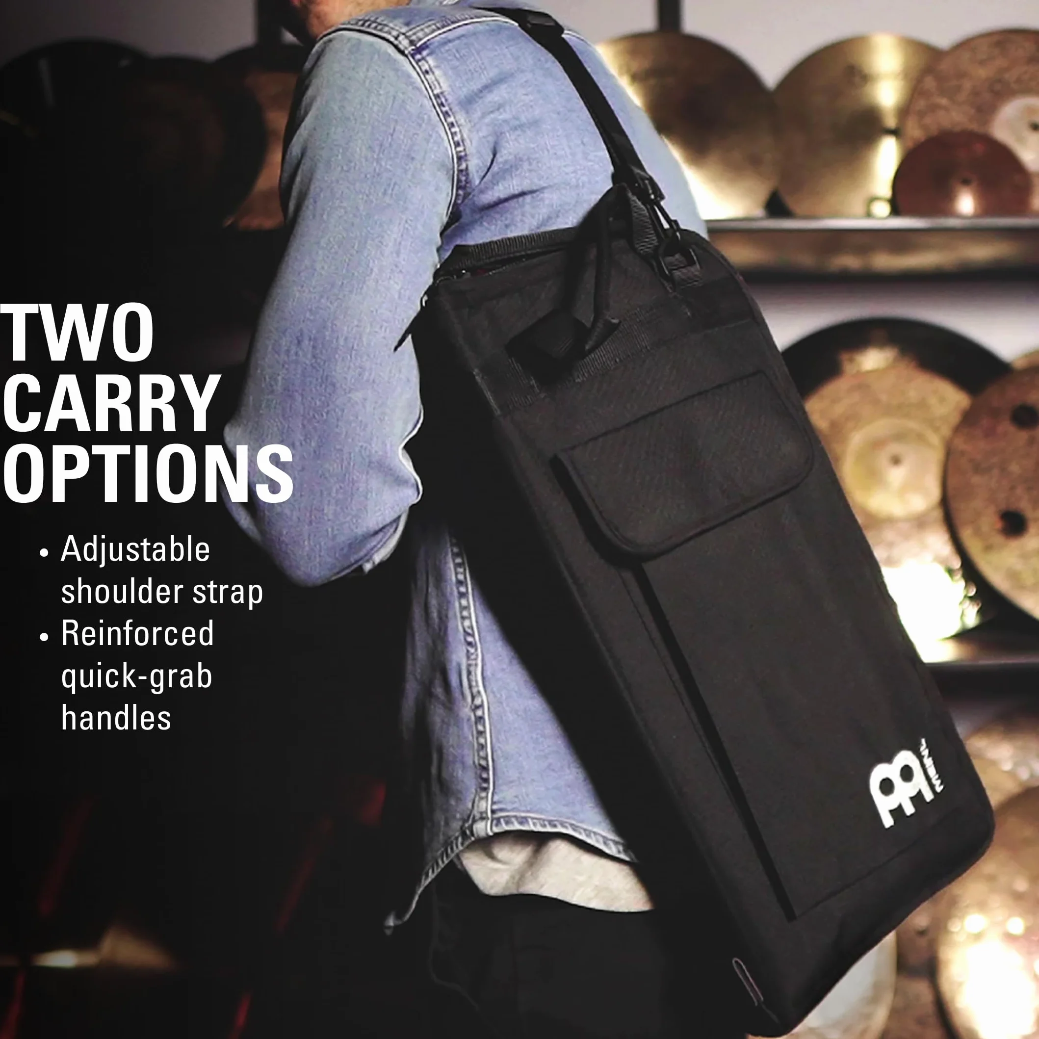 Meinl StickBag Designer MSB-1, Black - Torba na pałeczki perkusyjne