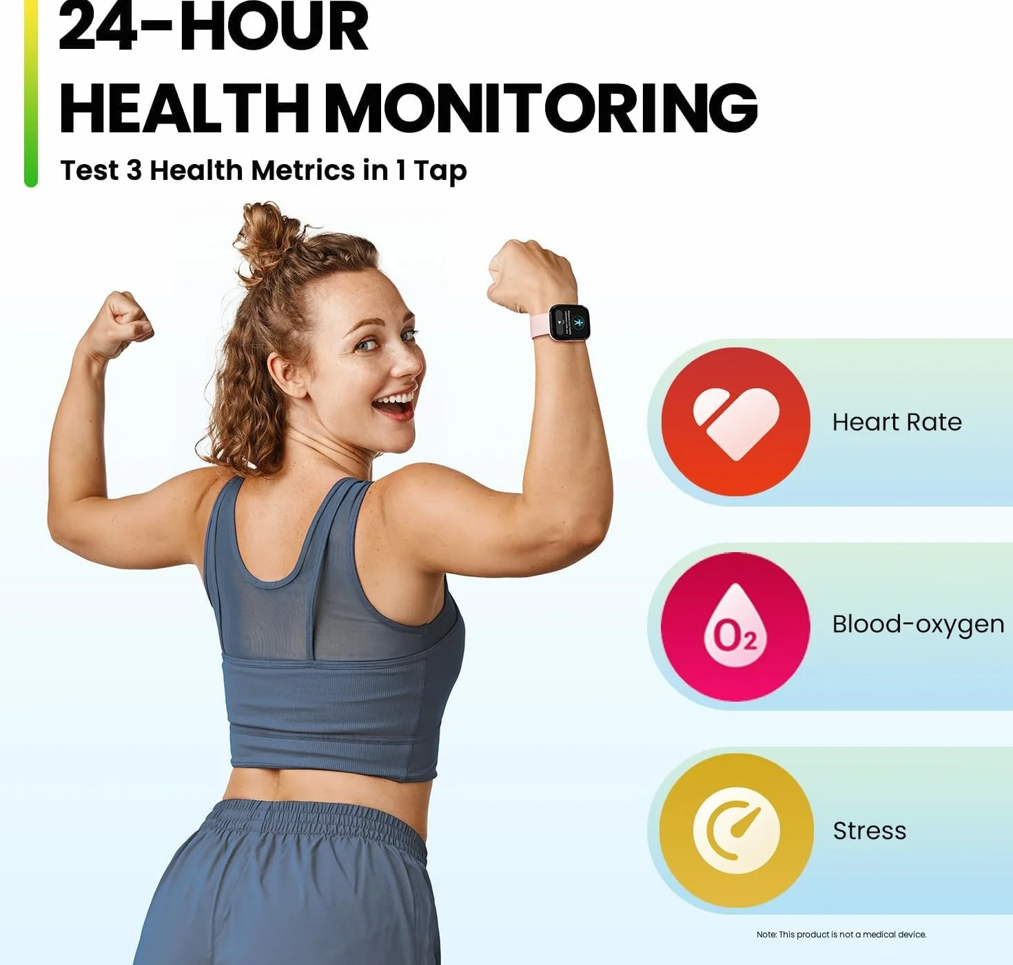 Amazfit Bip 5 SmartWatch Duży ekran 1,91", połączenia Bluetooth, Alexa, GPS Tracking, 10-dniowa bateria, śledzenie stanu fizycznego z tętnem, monitorowanie SO2 - Czarny