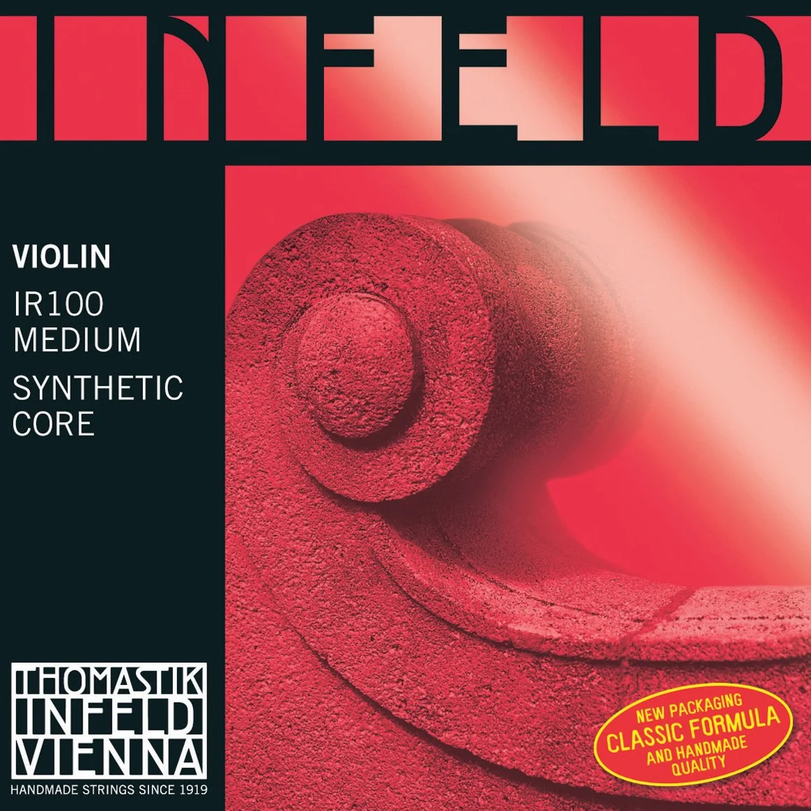 Thomastik Violine Saiten Infeld Hybridkern 4/4 Medium Satz rot