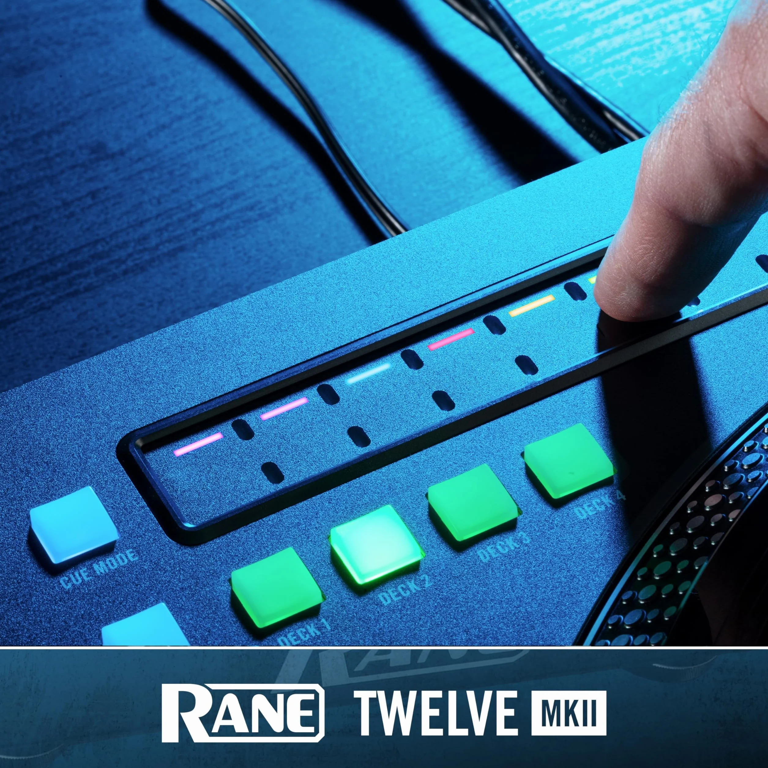 RANE TWELVE MKII Kontroler MIDI Dla DJ-ów Napędzanym Talerzem USB MIDI DVS