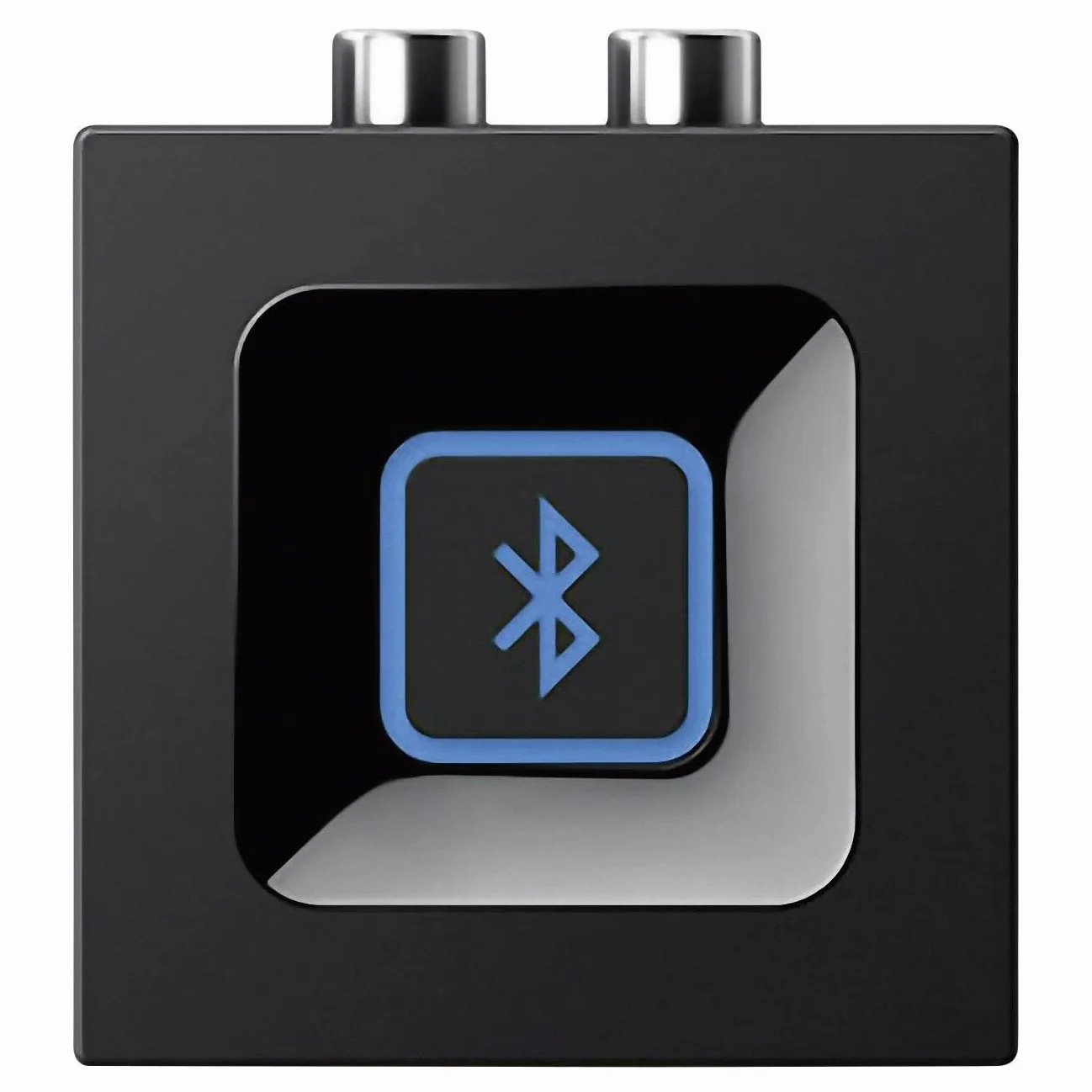 Logitech Bezprzewodowy odbiornik audio Bluetooth, wielopunktowy Bluetooth, wejście 3,5mm i RCA, przycisk parowania, zasięg 15m, wtyczka EU, PC/Mac/tablet/telefon komórkowy/odbiornik TV - Czarny