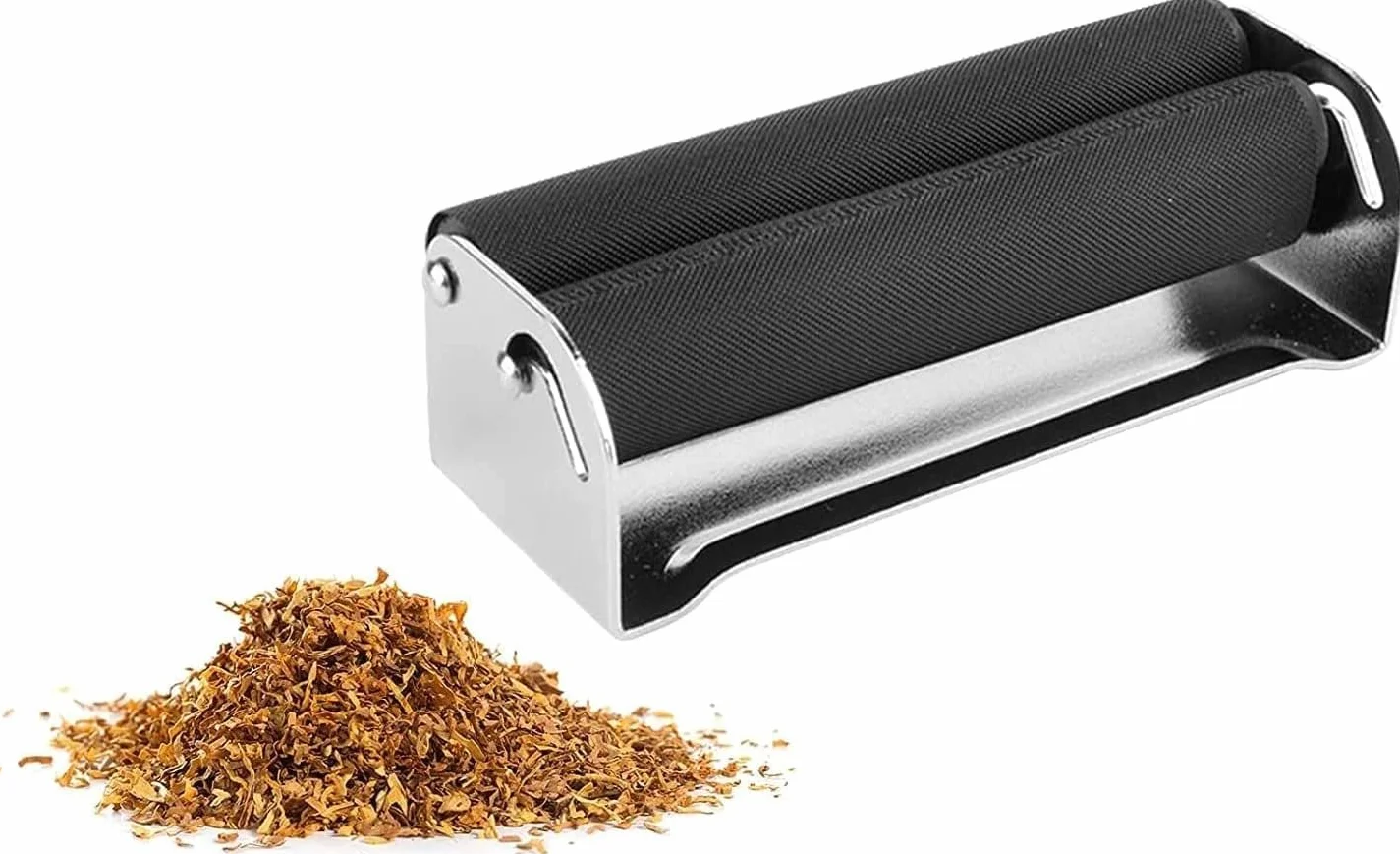 Ręczna tokarka do papierosów, 70 mm, metalowa tokarka z instrukcją obsługi