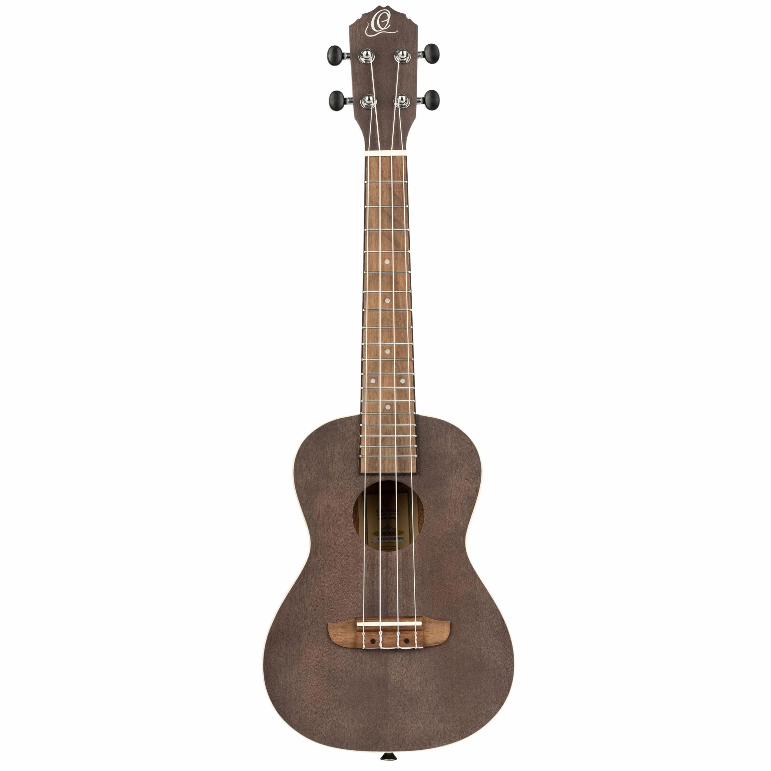 Ortega Guitars Akustyczne Ukulele Koncertowe Seria Earth Okoume Czarny