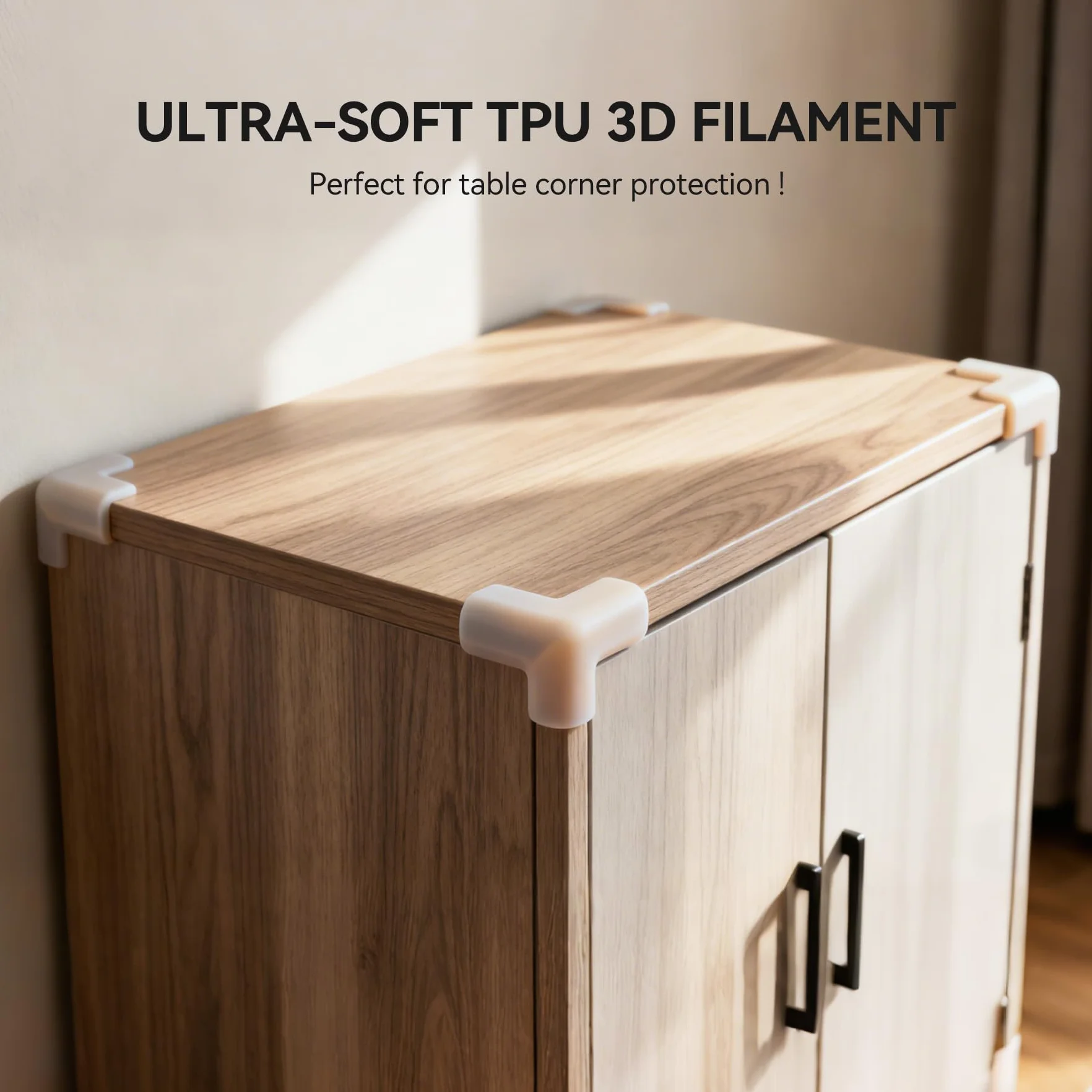 SUNLU 2KG TPU 3D Druku Filament 1,75 mm, przemysłowy klasy 95A TPU,odporny na zużycie, elastyczny, owysokiej sprężystości, łatwy do drukowania, dokładność ±0,03 mm,1kg,2 Szpule,Czarny+Czarny