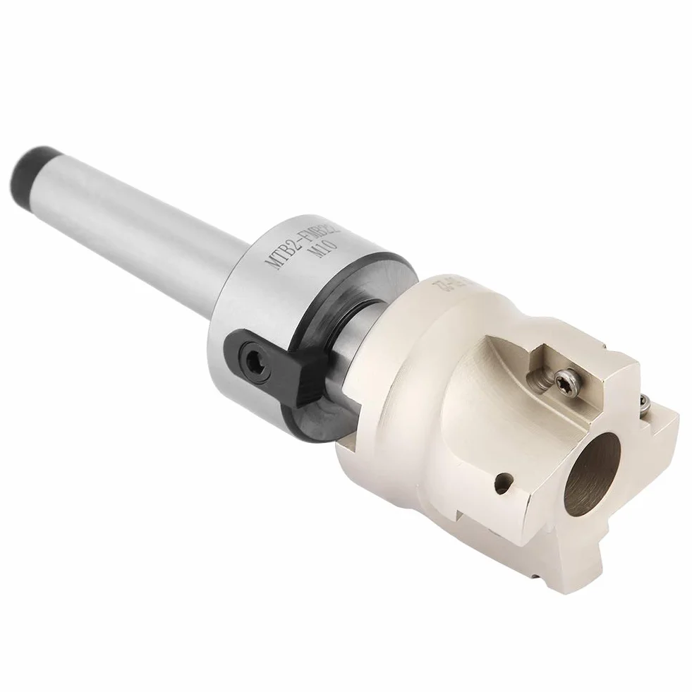 Frez Czołowy, Przedłużenie z Chwytem Prostym MT2-FMB22 +400R -50-22 Głowica Frezarska z 10 Ostrzami CNC Apmt1604, Narzędzia Tokarskie