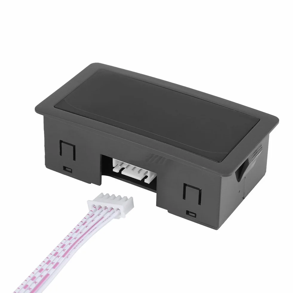 Obrotomierz cyfrowy LED 4 prędkościomierz + czujnik Halla Czujnik zbliżeniowy NPN czerwony/niebieski (niebieski)