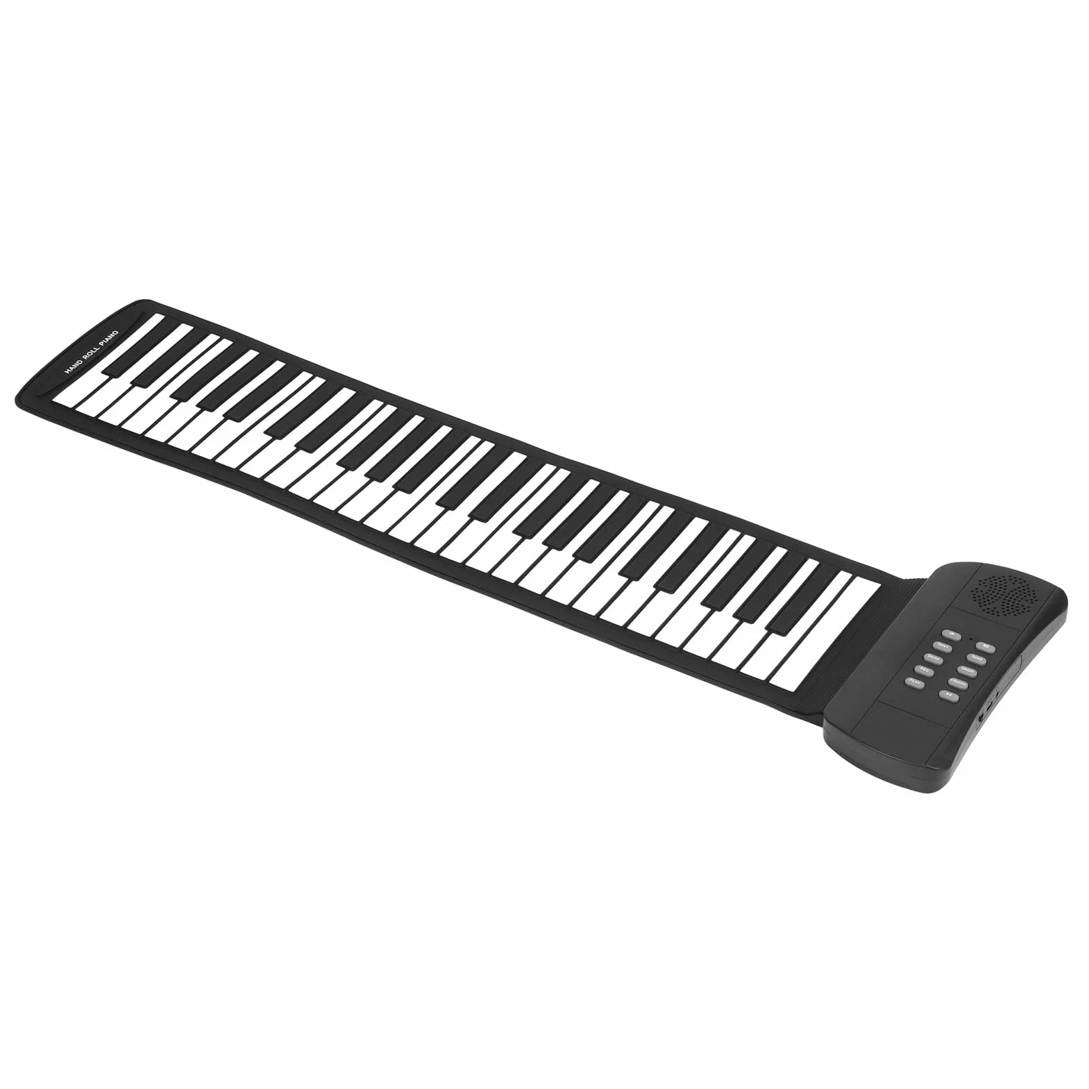 PM49H Roll Up Piano 49 Klawiszy Akumulatorowa Miękka Klawiatura Bluetooth MIDI Dźwięk Przestrzenny 4D Składane Pianino