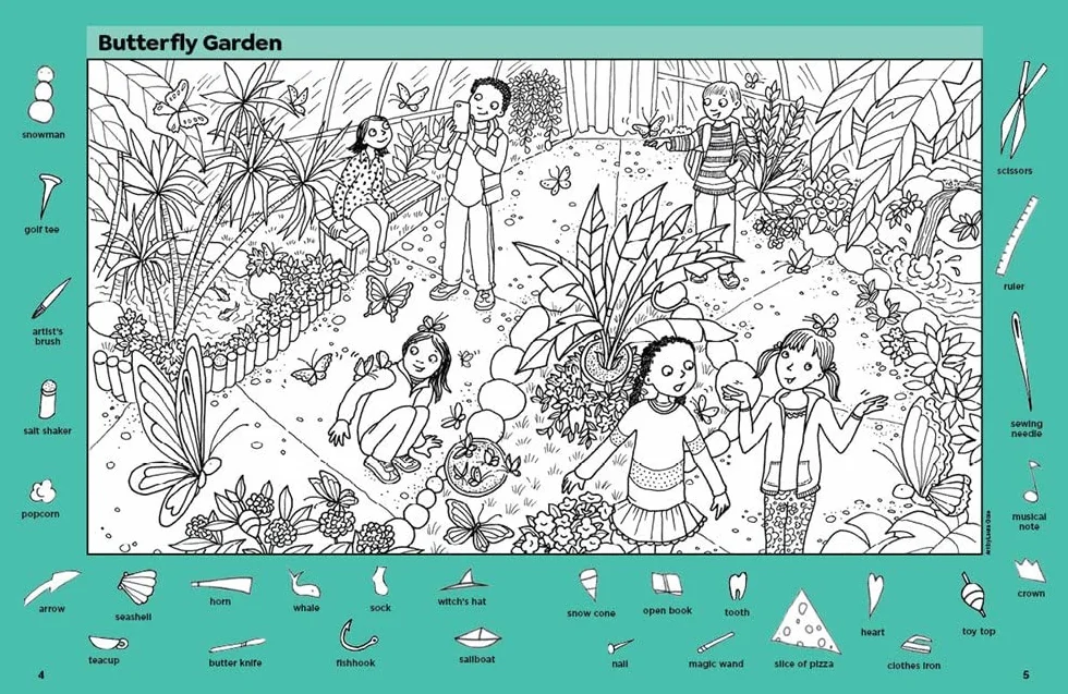 Amazing Nature Puzzles: Explore & Discover with Over 100 Fun Hidden Pictures Nature Puzzles, Celebrate the Wonders of Nature with a Nature Activity Book for Kids