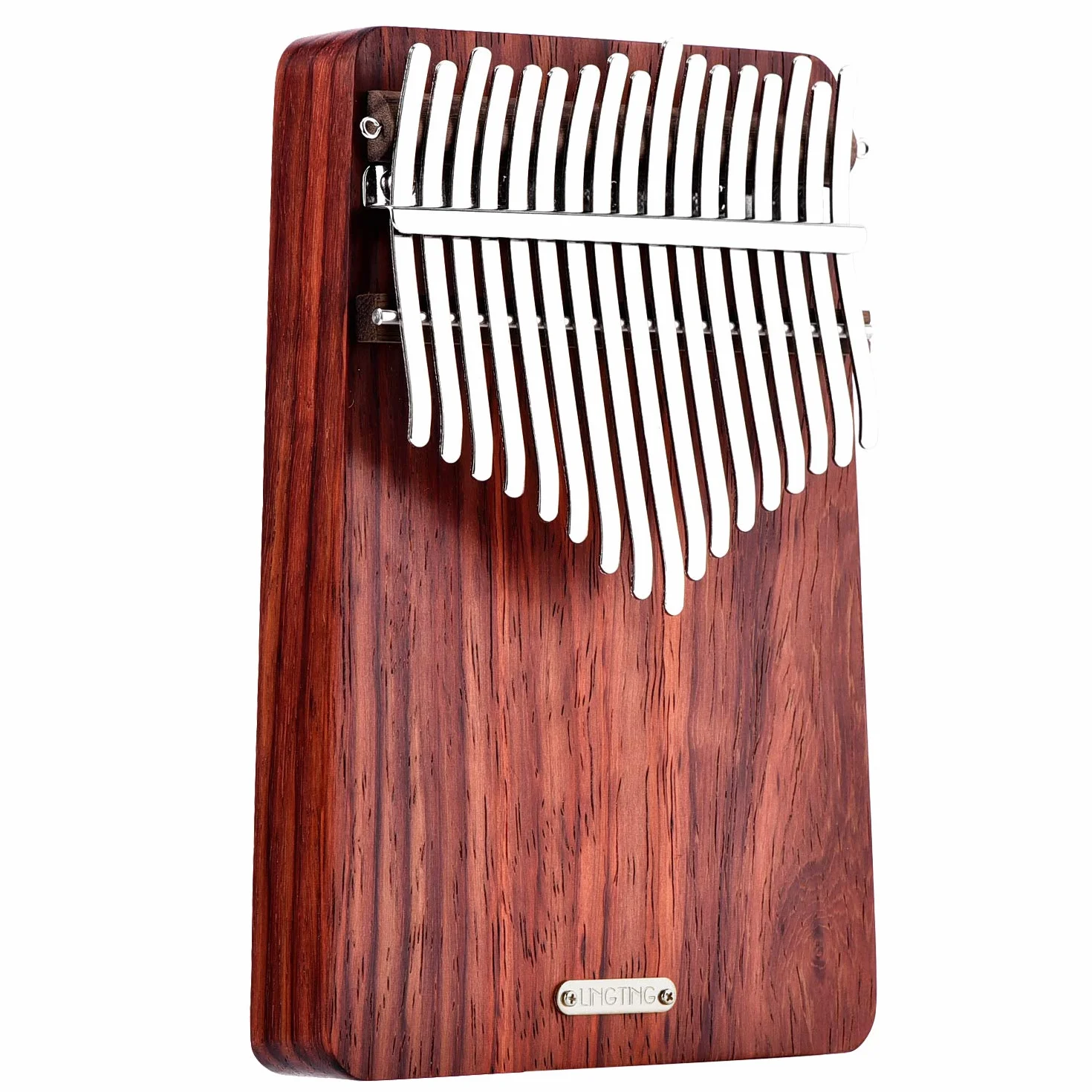 LingTing LT-K17A 17 klawiszy Kalimba Mbira Thumb Piano （zaklinacz wiatru） Prezent dla dzieci Dorośli Początkujący Profesjonaliści
