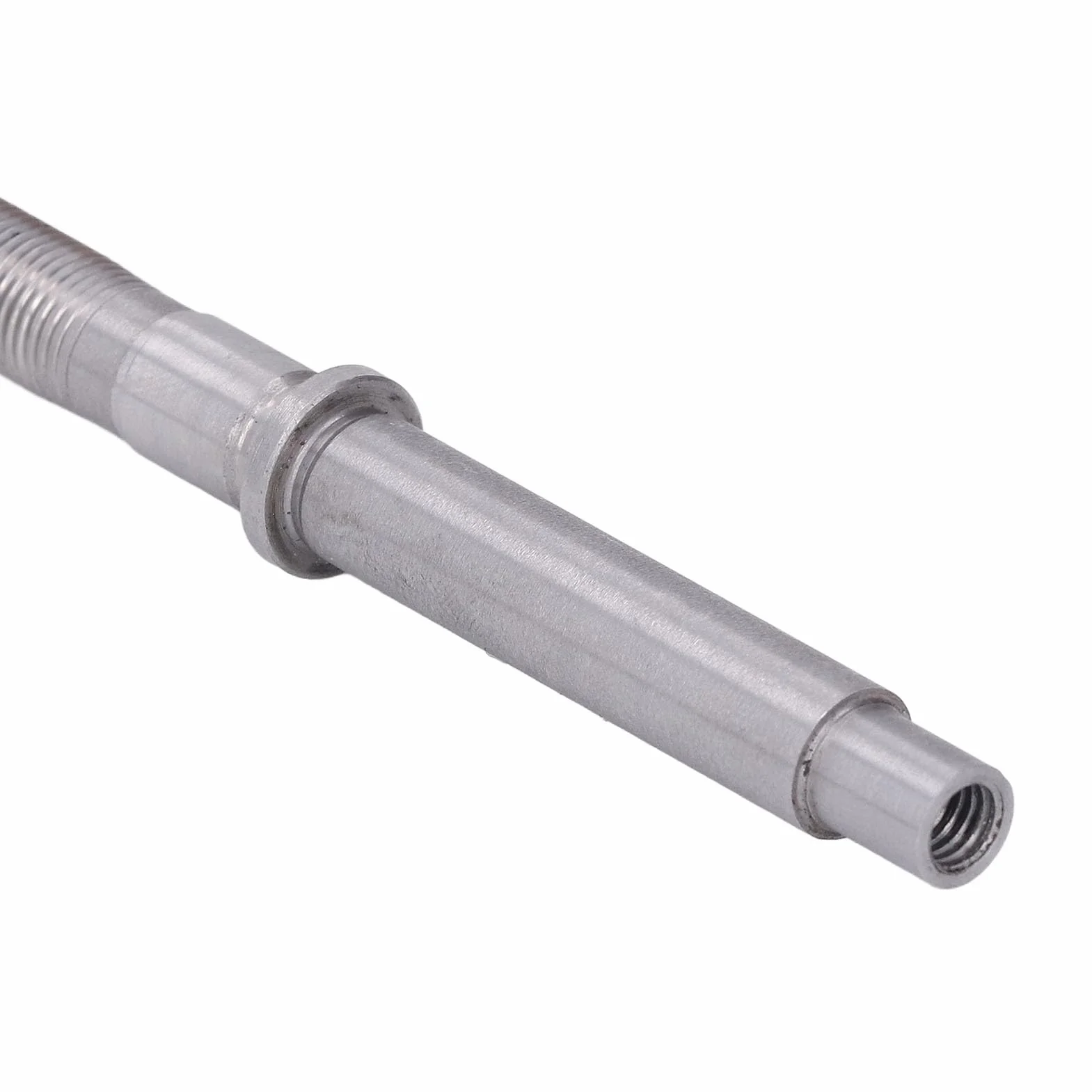 Śruba Podająca z prowadnicą krzyżową do Mini Tokarki 0618 M10x1.0 Uchwyt do śruby z Gwintem Lewoskrętnym do 7x10 0618 CJ18 CJ0618A 7x12 7x14 0618-3B i Innych Mini Tokarek