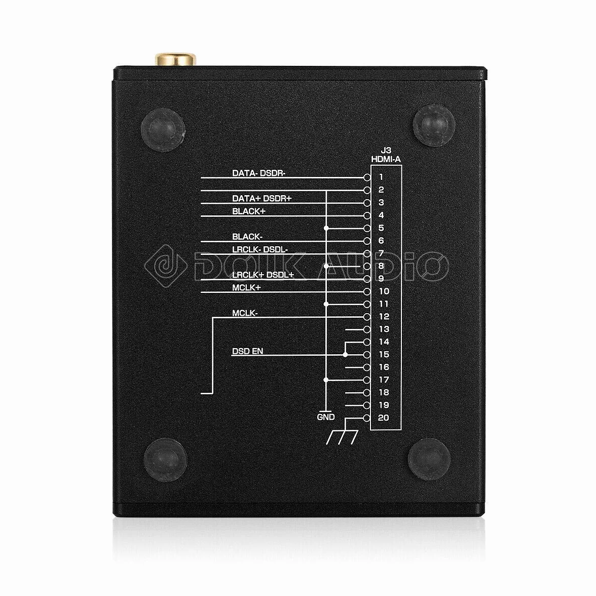 Mini XMOS XU208 cyfrowy interfejs USB na koncentryczny/optyczny/HDMI/12S konwerter cyfrowy DSD256 PCM 32-bitowy 384K adapter audio do DAC/przedwzmacniacza/wzmacniacza