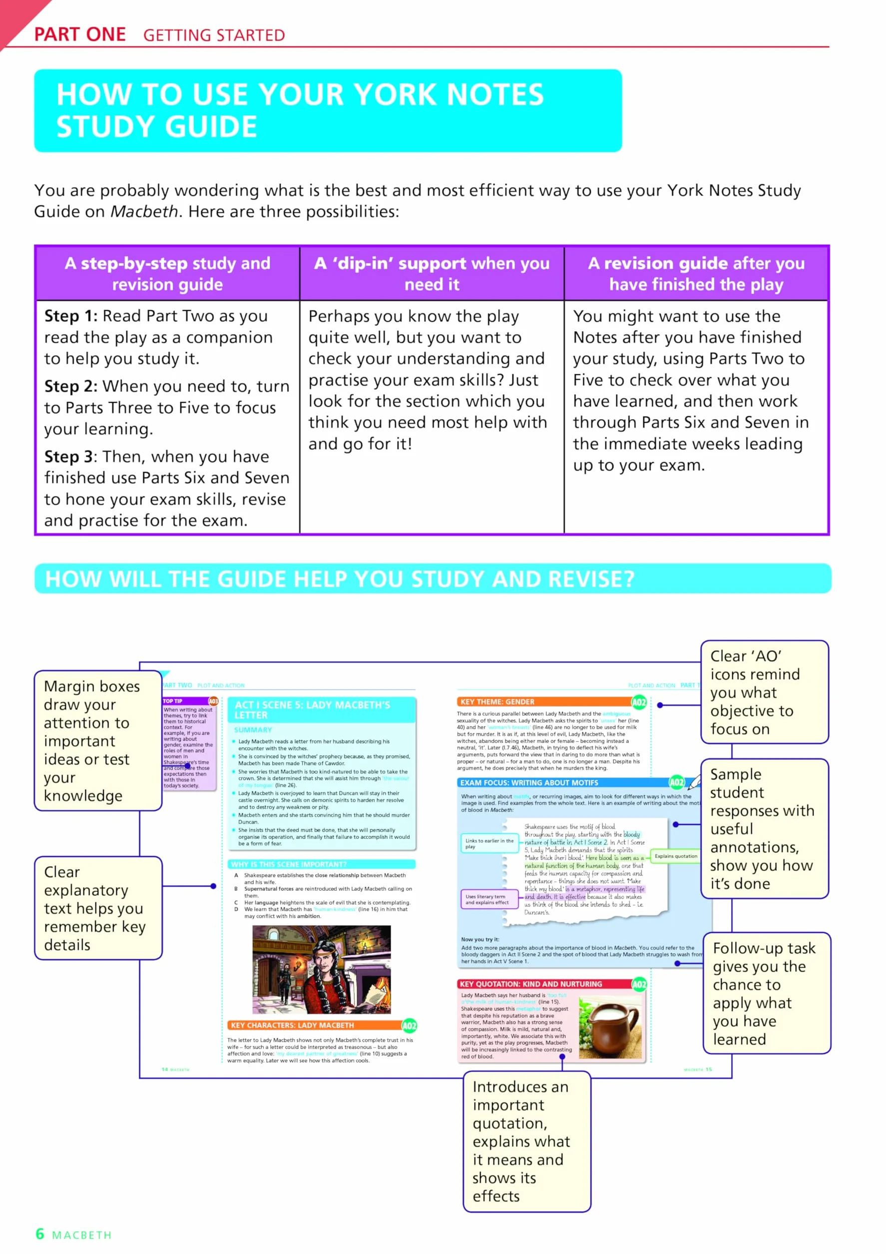 Macbeth York Notes GCSE English Literature Study Guide - for 2026, 2027 exams