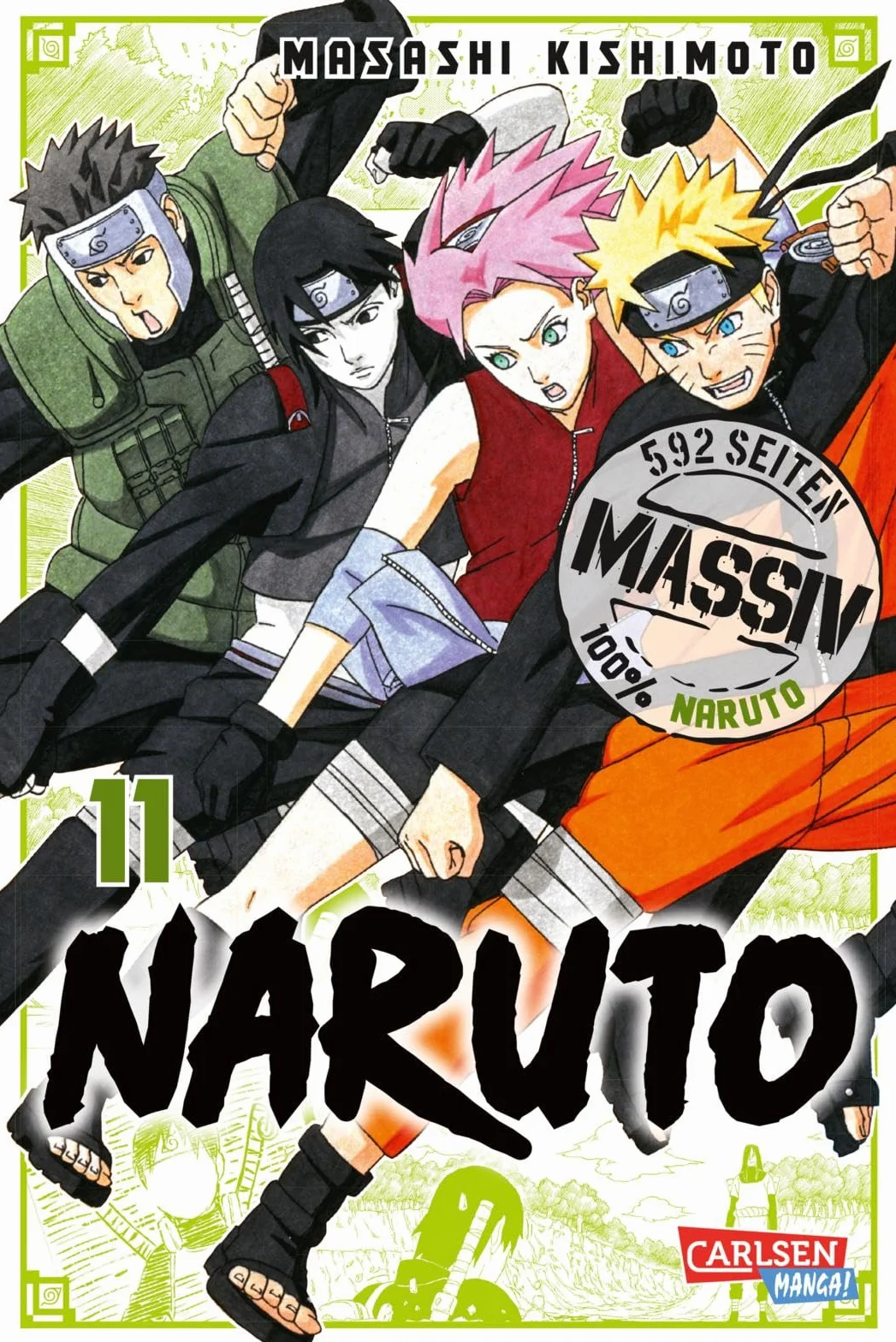 NARUTO Massiv 11: Die Originalserie als umfangreiche Sammelbandausgabe!