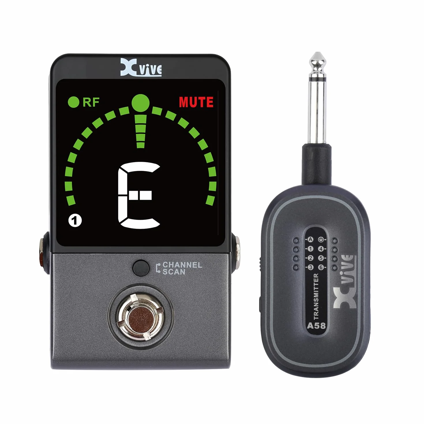 XVIVE P58-5,8 GHZ cyfrowy gitarowy system przewodowy