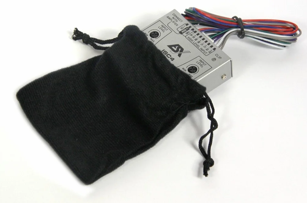ESX ISC4 High-TO-LOW adapter poziomowy - 4-kana?owy High Low Adapter
