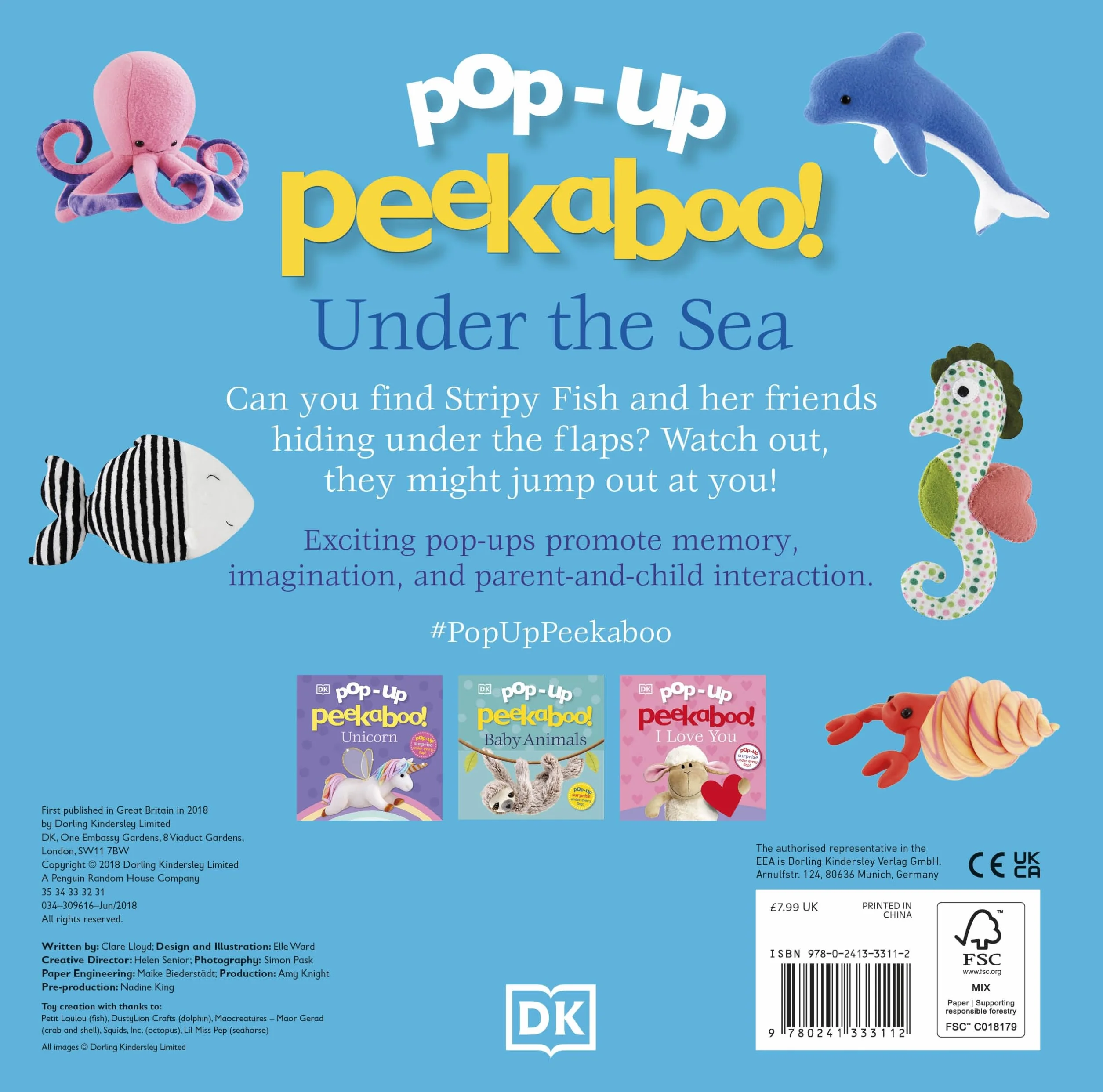 Pop-Up Peekaboo! Under The Sea: A Bubbly Surprise Under Every Flap!