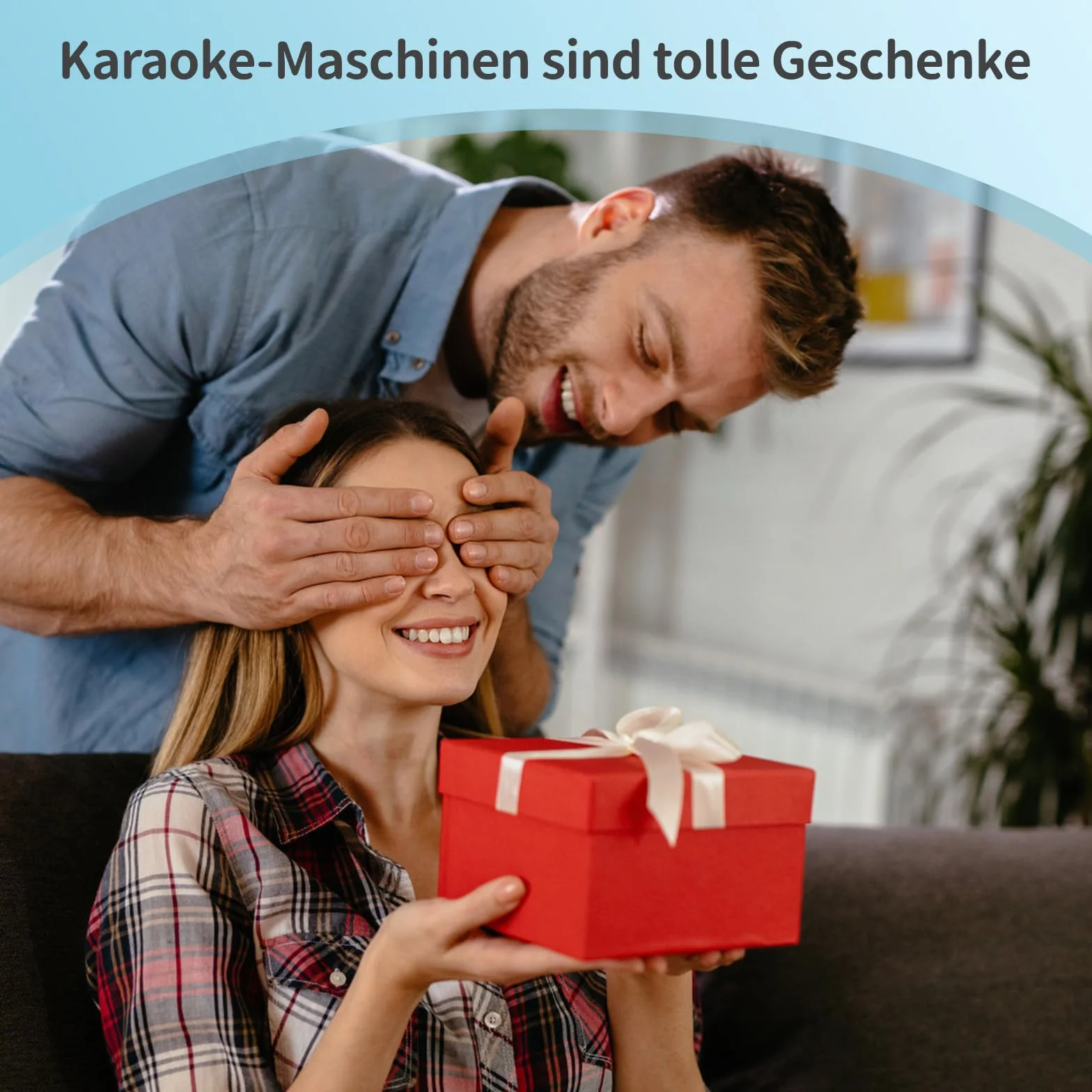 Maszyna do karaoke dla dzieci, przenośny mini głośnik Bluetooth do karaoke z 2 bezprzewodowymi mikrofonami, bezprzewodowy mikrofon, urządzenie do karaoke z funkcją zmiany głosu (niebieski)
