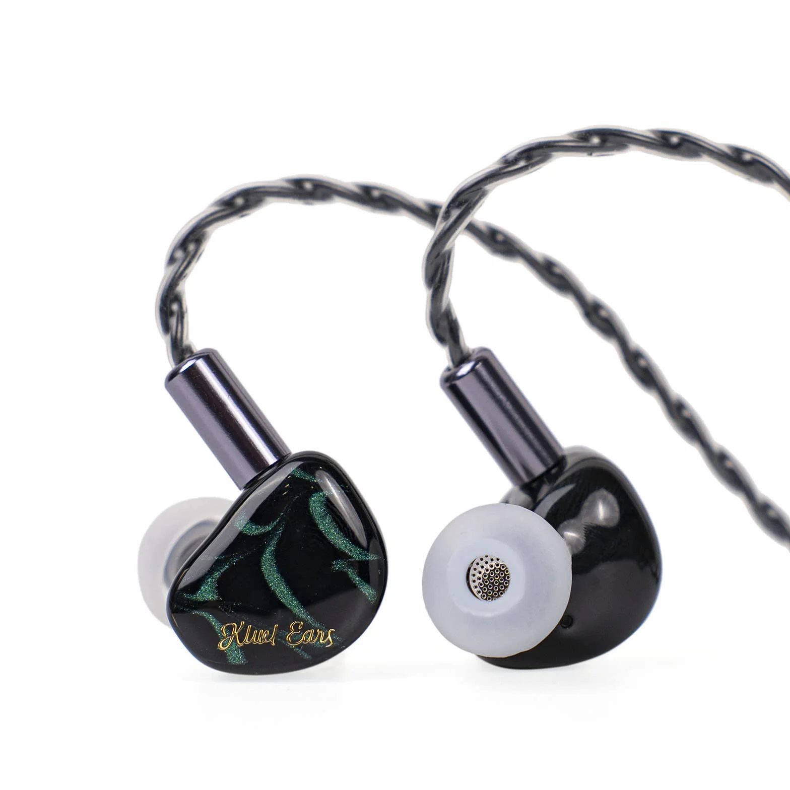 Kiwi Ears Cadenza 10 mm berylowy przetwornik dynamiczny IEM z odłączanym kablem 0,78 2-pin 3,5 mm Zielony