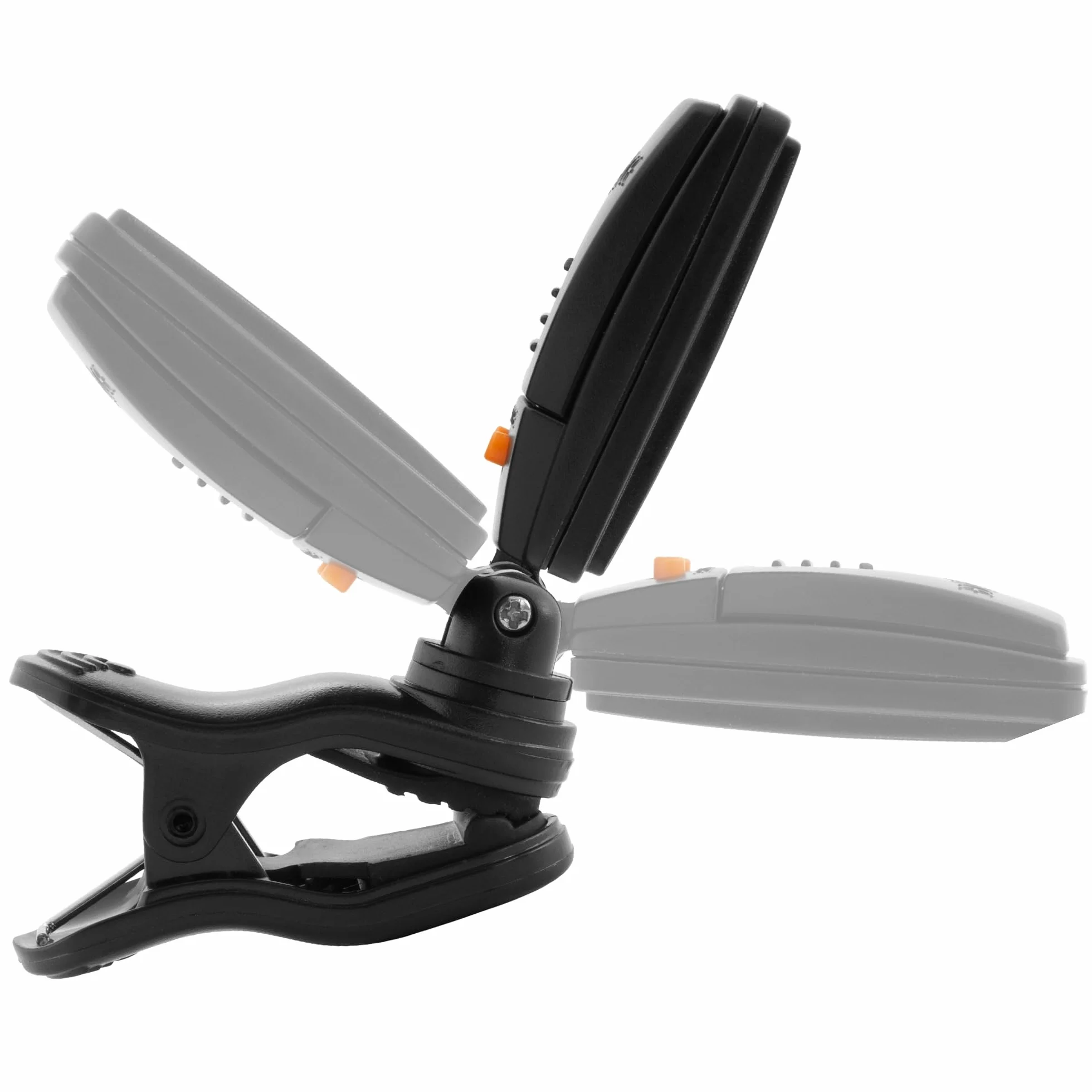 Tiger T-47 Clip-On stroik gitarowy – chromatyczny stroik do gitary, ukulele i skrzypiec