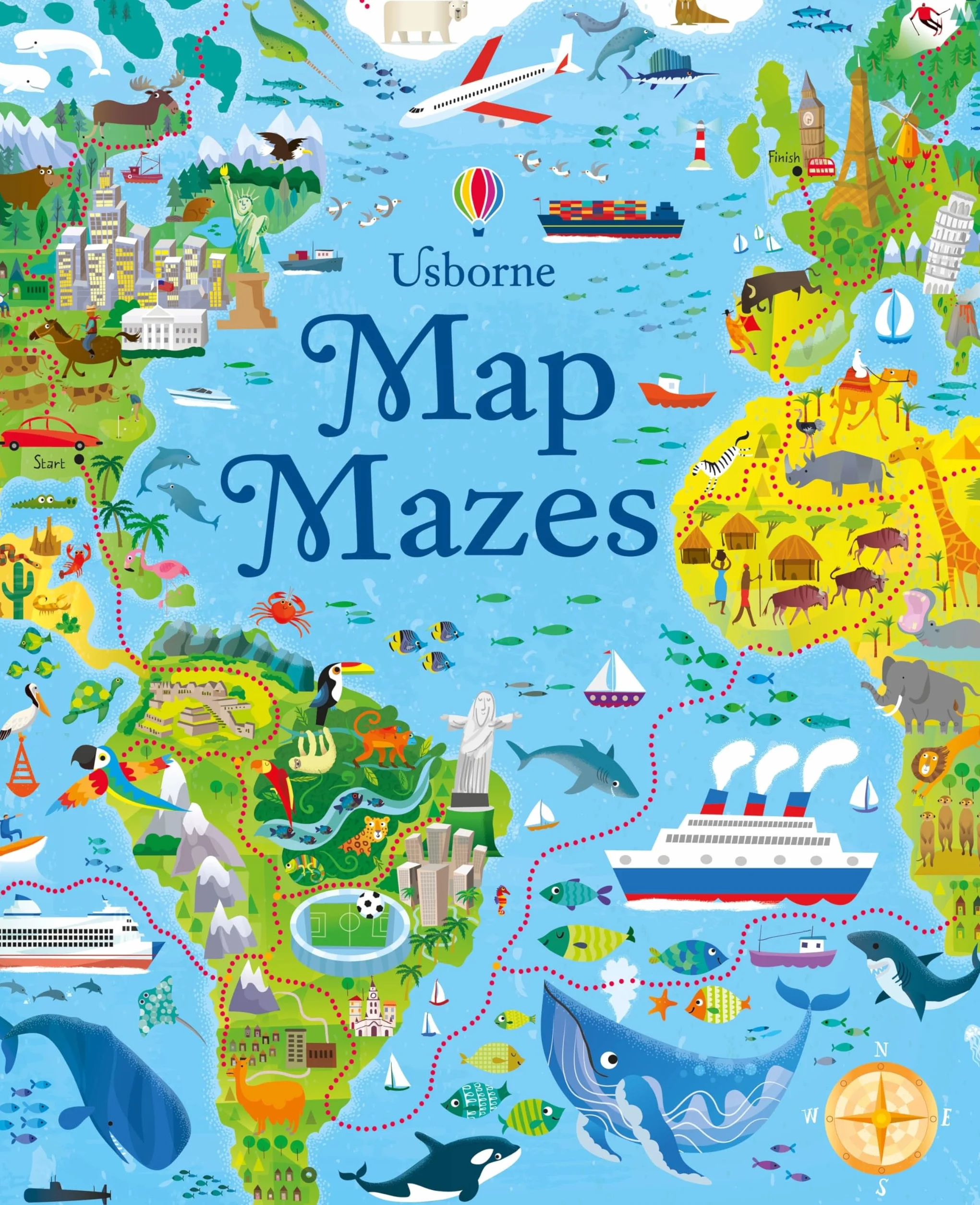 Map Maze Book (Maze Books)