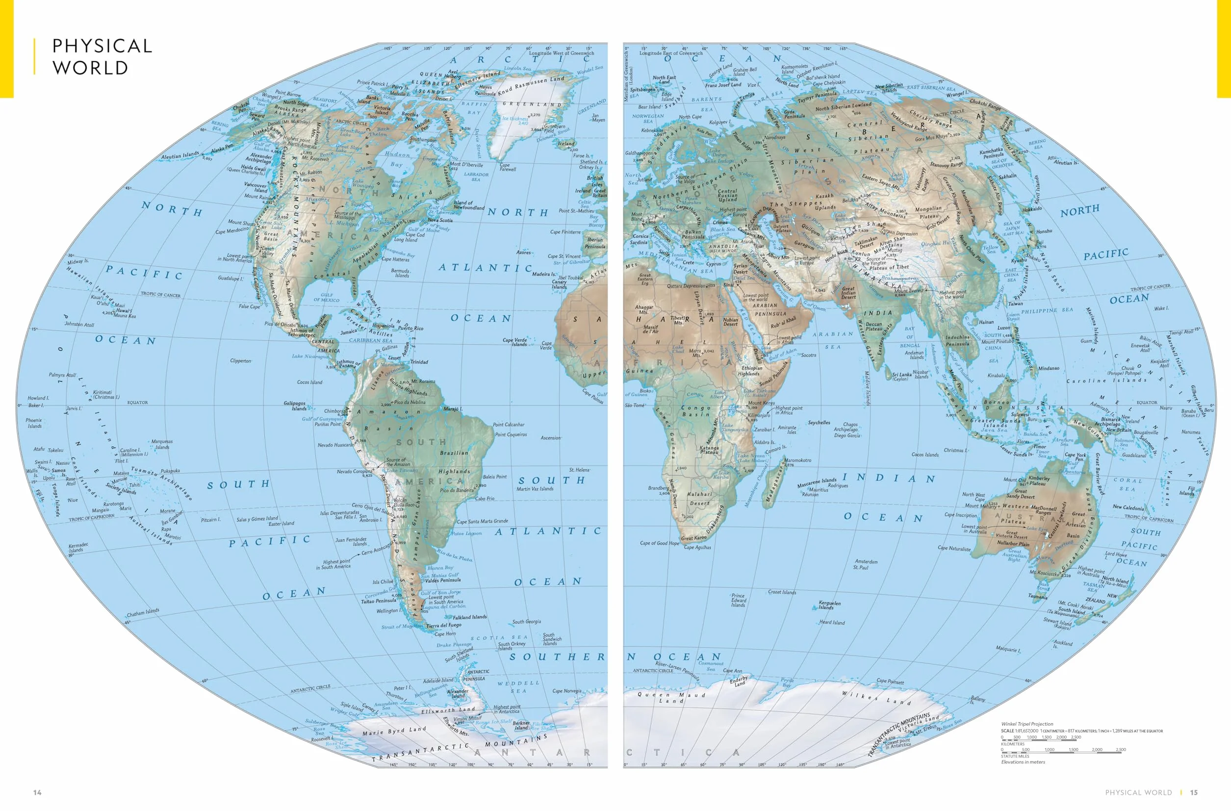 National Geographic Concise Atlas of the World, 5th edition: Authoritative and complete, with more than 200 maps and illustrations