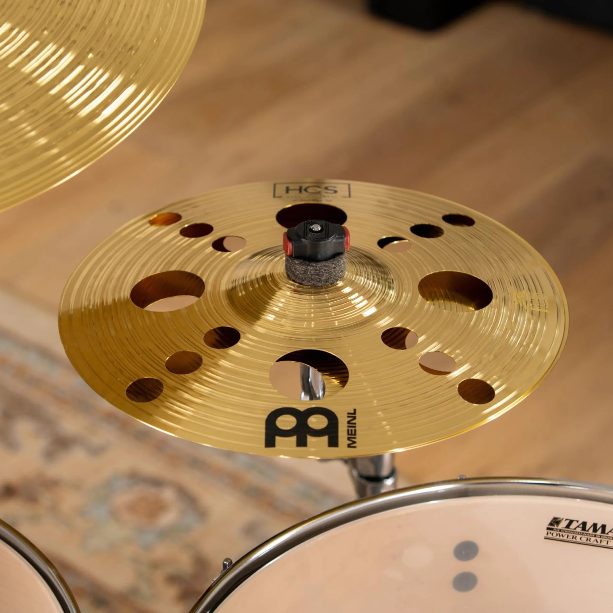 Meinl Cymbals HCS Talerz na śmieci 30,48 cm tradycyjny mosiądz do zestawu perkusyjnego