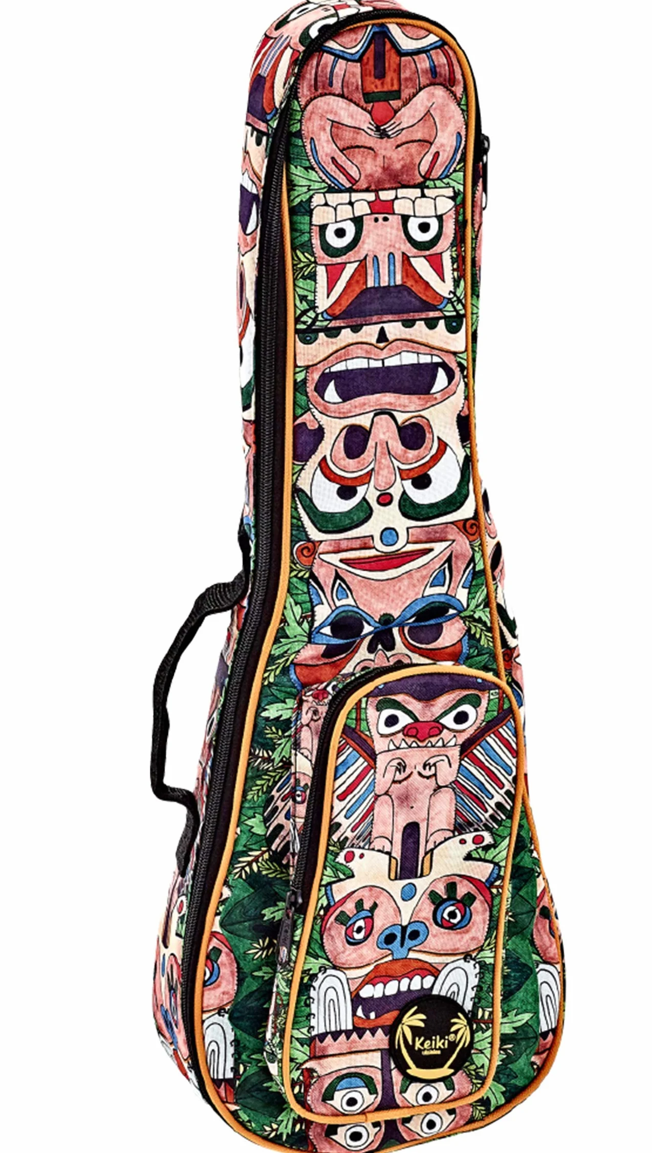ORTEGA Gigbag do ukuleli sopranowych z paskami na ramiona – totem (KUB-TM-SO)